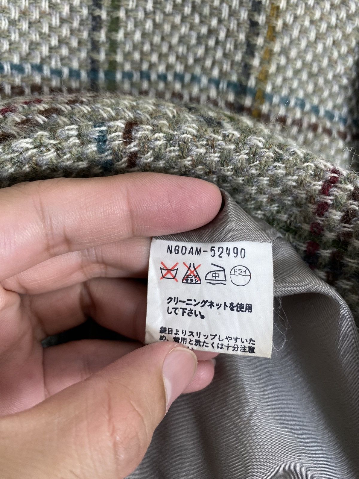 Gianni Valentino Gianni Lo Giudice Milano Single Breasted Blazer Wool Check Size M / US 6-8 / IT 42-44 - 6 Thumbnail