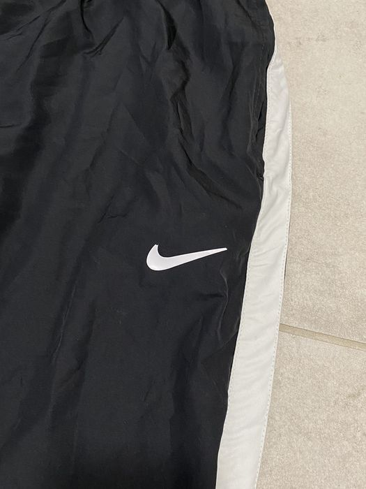 Nike vintage black track pants small swoosh 2000s