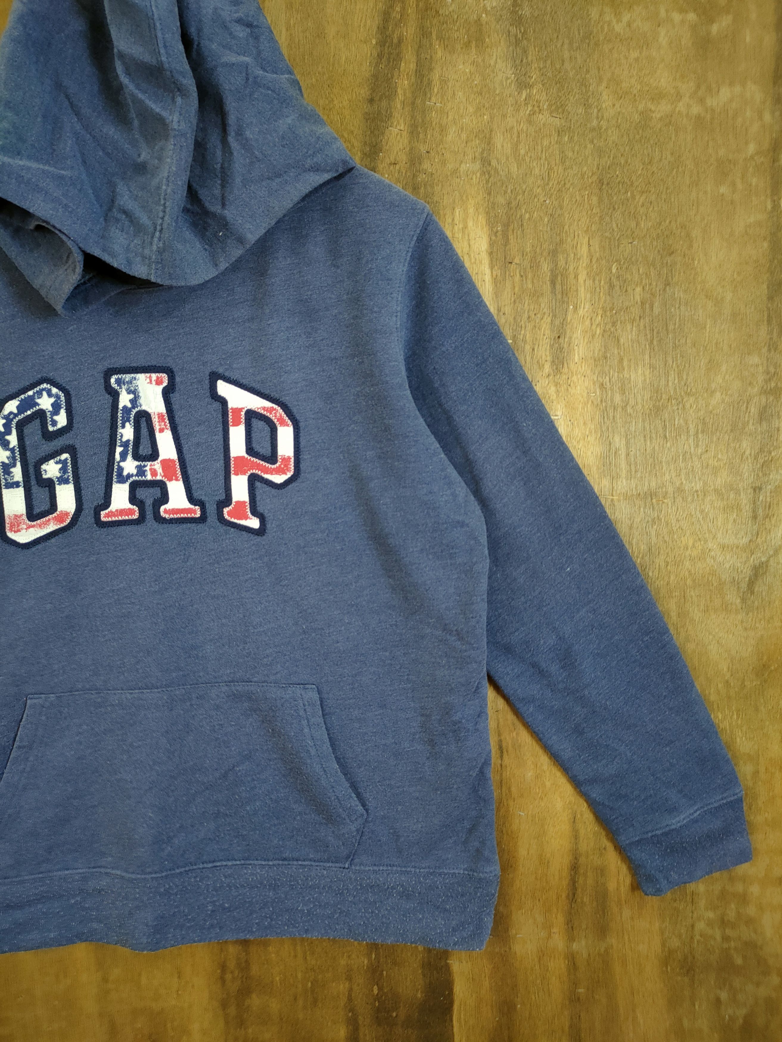 Gap Gap dark blue spellout usa flag style kenye west #6133 Size M / US 6-8 / IT 42-44 - 3 Thumbnail