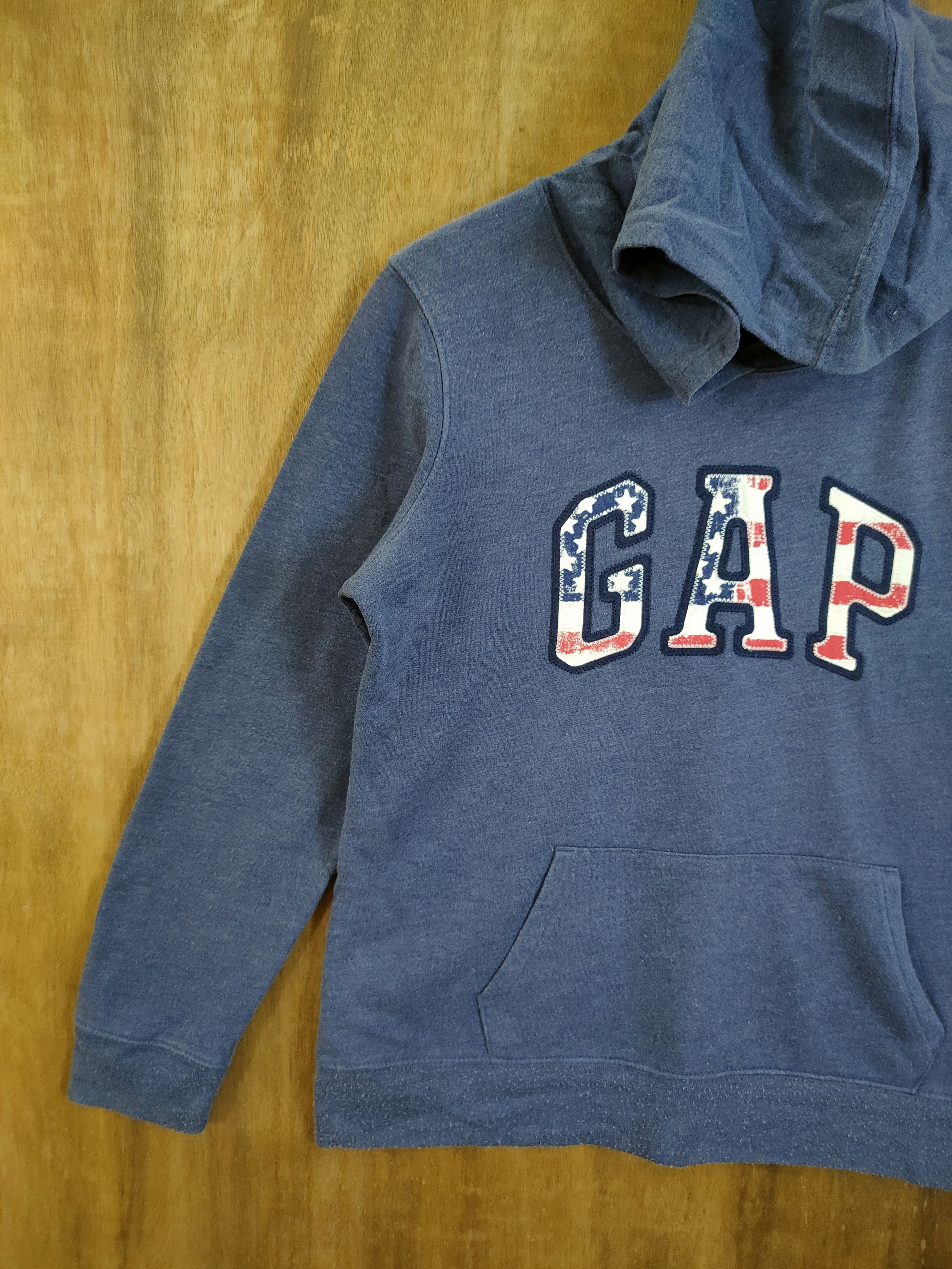 Gap Gap dark blue spellout usa flag style kenye west #6133 Size M / US 6-8 / IT 42-44 - 2 Thumbnail