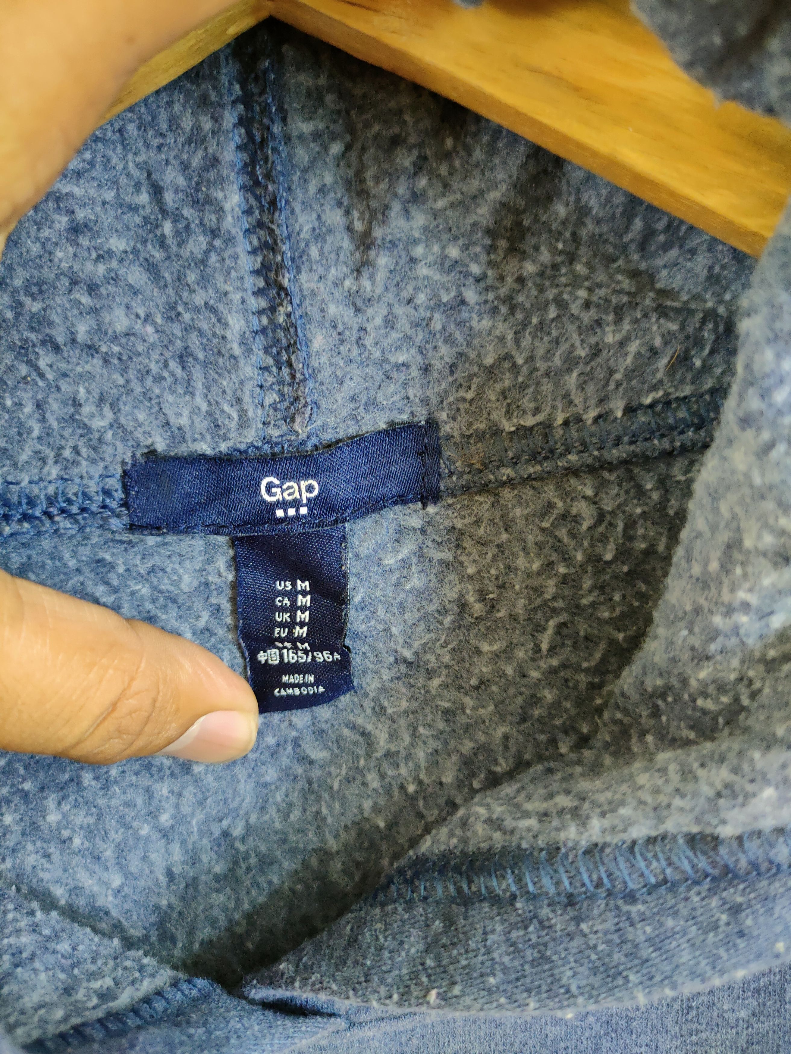 Gap Gap dark blue spellout usa flag style kenye west #6133 Size M / US 6-8 / IT 42-44 - 5 Thumbnail