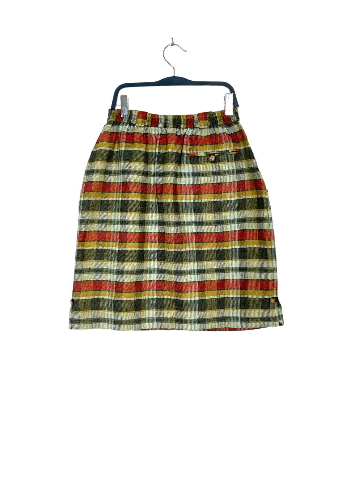 Christian Dior Monsieur Rare‼️ Vtg Christian Dior Sport Mini Skirt Checked Pattern Size 26" / US 2 / IT 38 - 2 Thumbnail
