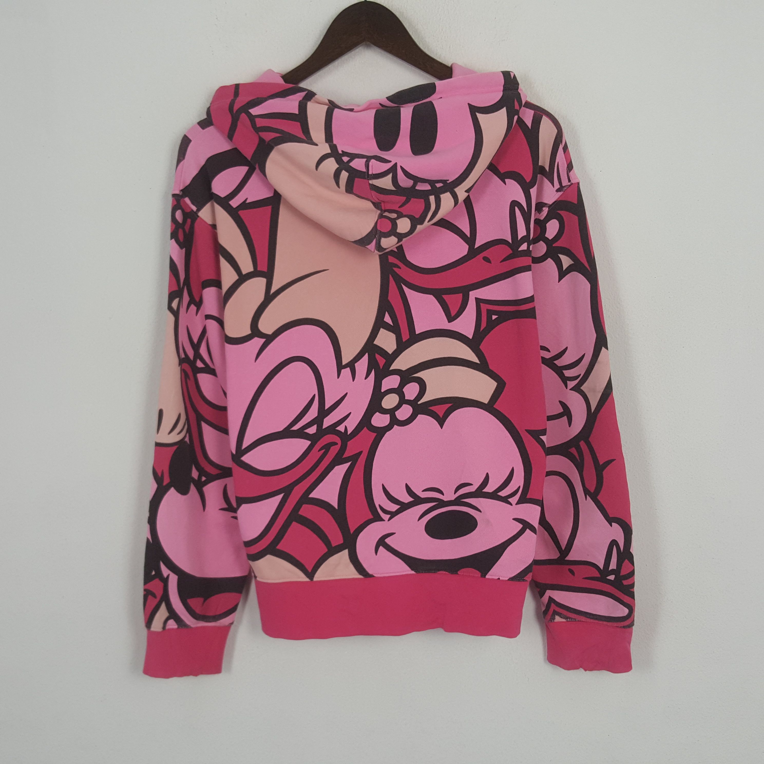 Disney × Japanese Brand × Vintage Vintage Disney Mini Mouse FullPrinted Zipper Jacket Hoodies Size M / US 6-8 / IT 42-44 - 3 Thumbnail