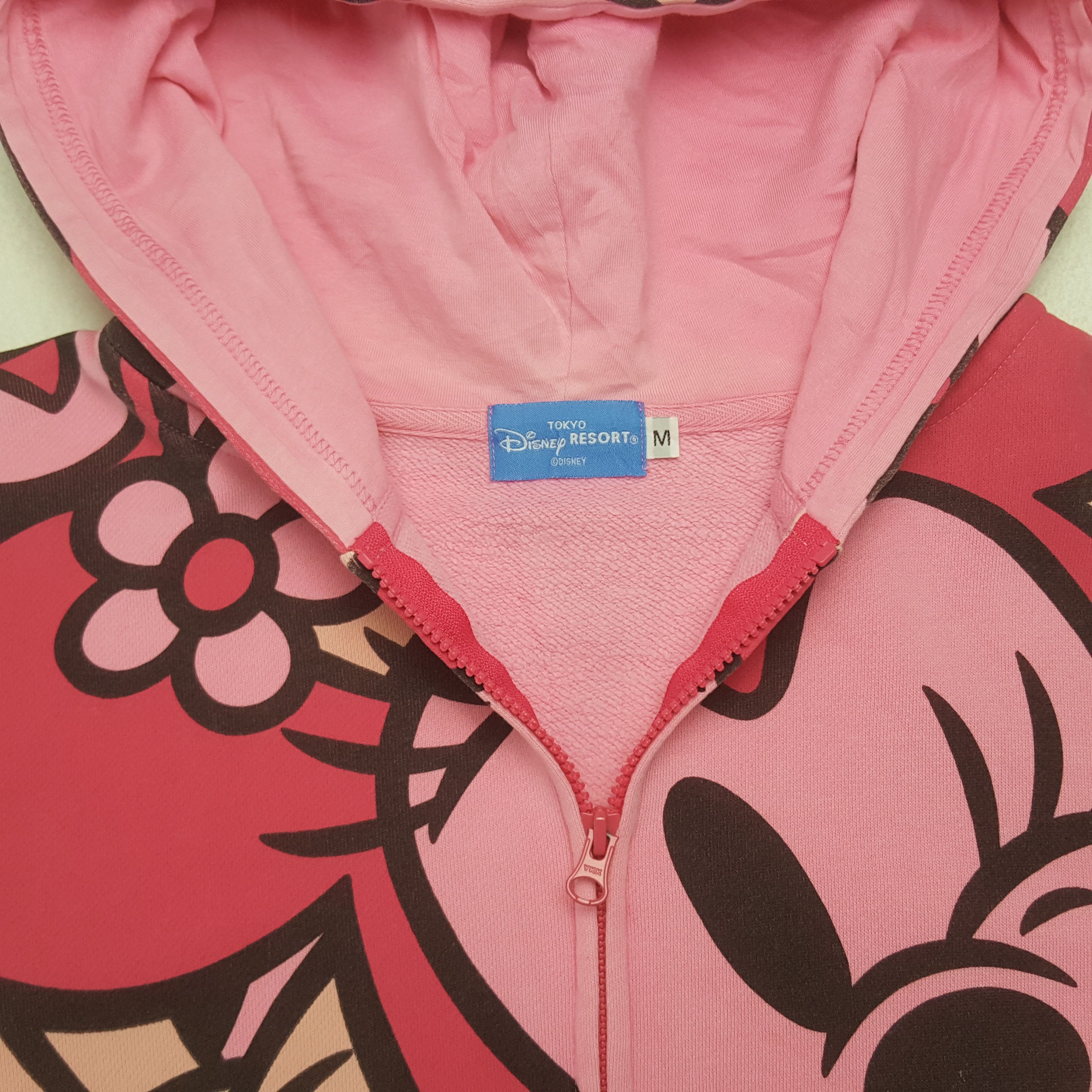 Disney × Japanese Brand × Vintage Vintage Disney Mini Mouse FullPrinted Zipper Jacket Hoodies Size M / US 6-8 / IT 42-44 - 4 Thumbnail