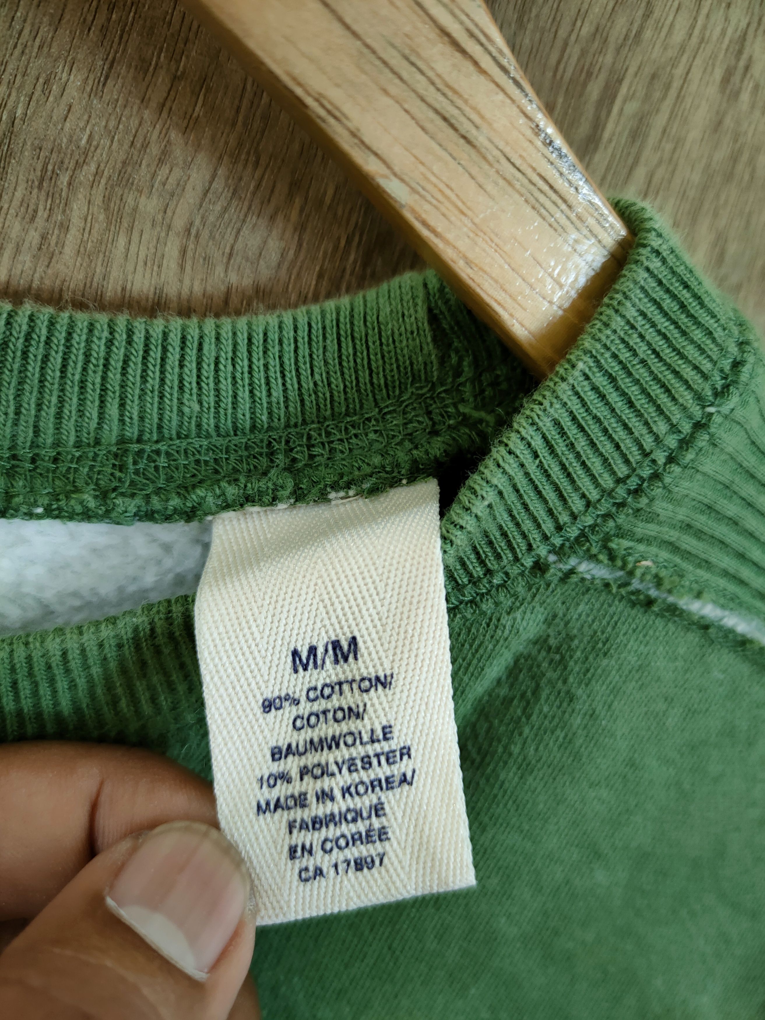 Gap Gap plain green vintage sweatshirt #46-6131 Size US M / EU 48-50 / 2 - 8 Thumbnail