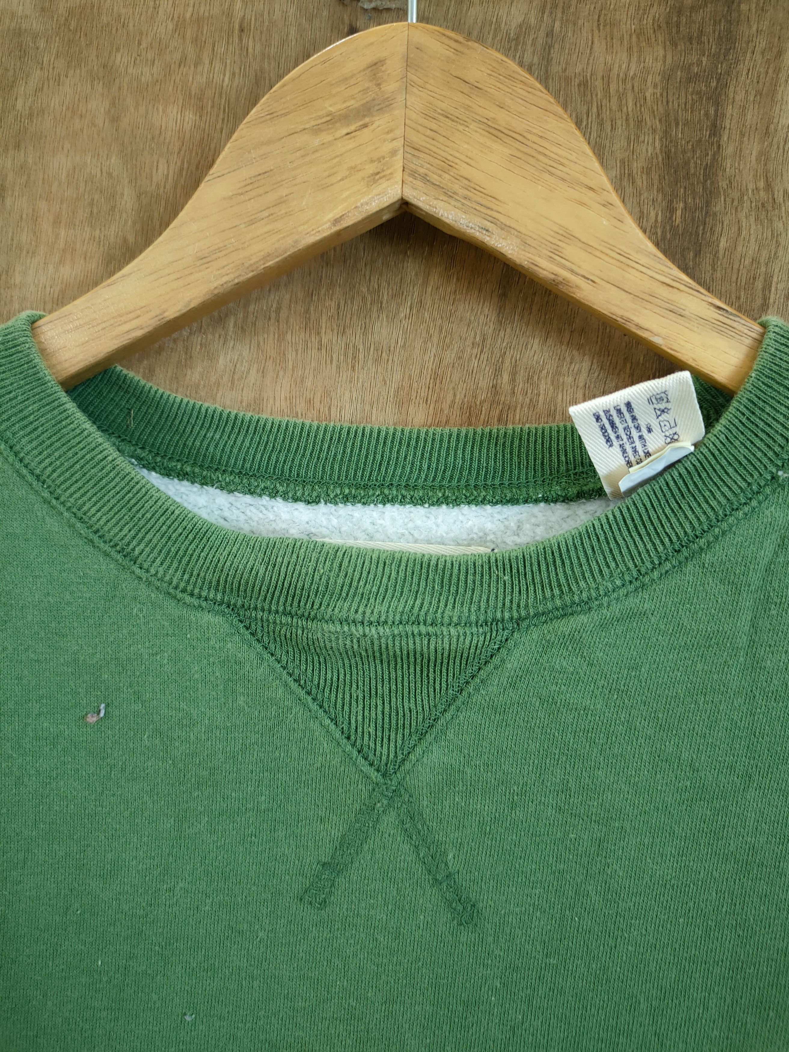 Gap Gap plain green vintage sweatshirt #46-6131 Size US M / EU 48-50 / 2 - 4 Thumbnail
