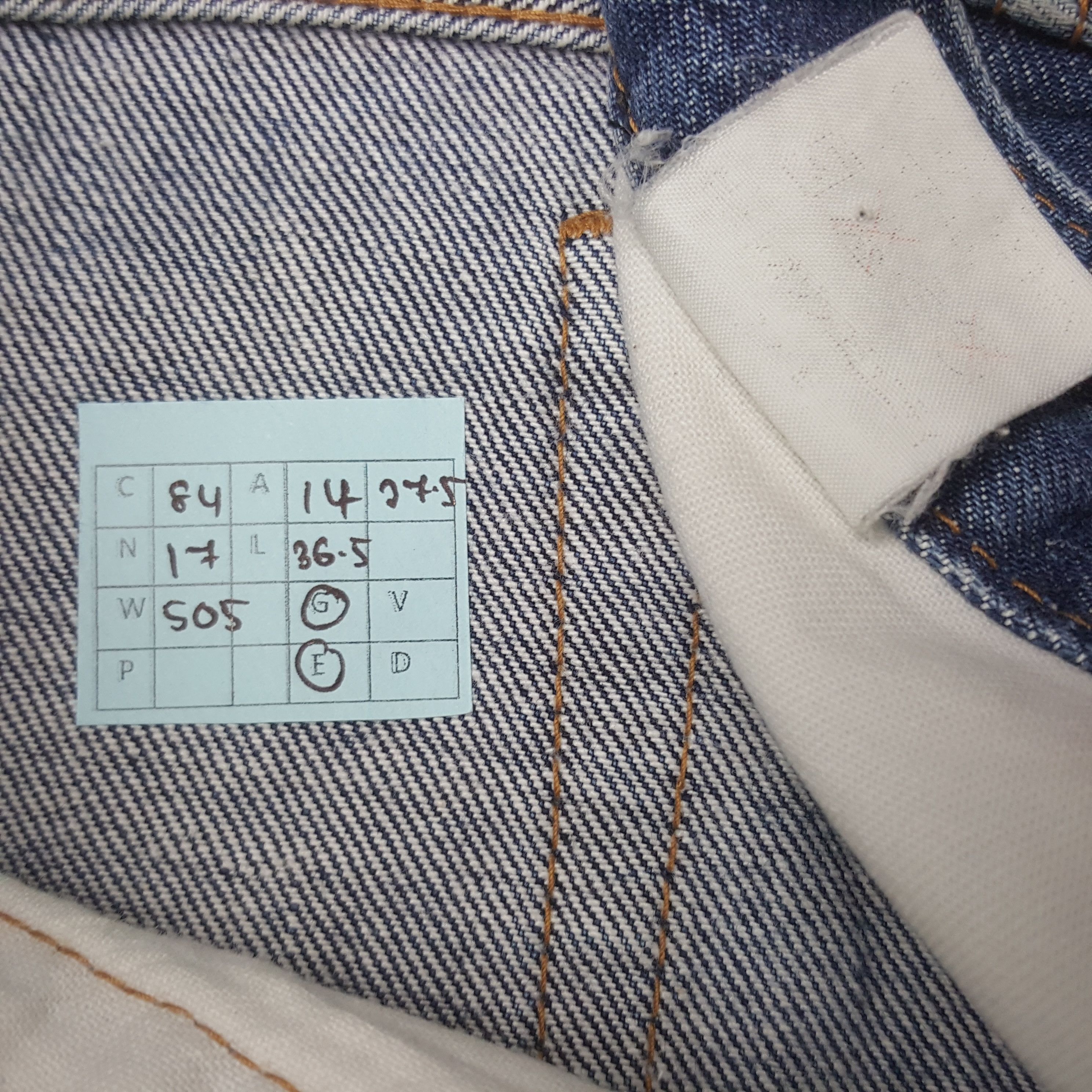 Hysteric Glamour × Japanese Brand × Vintage Vintage Hysteric Glamour Custom Art Style Denim Jeans Size US 26 / EU 42 - 13 Thumbnail