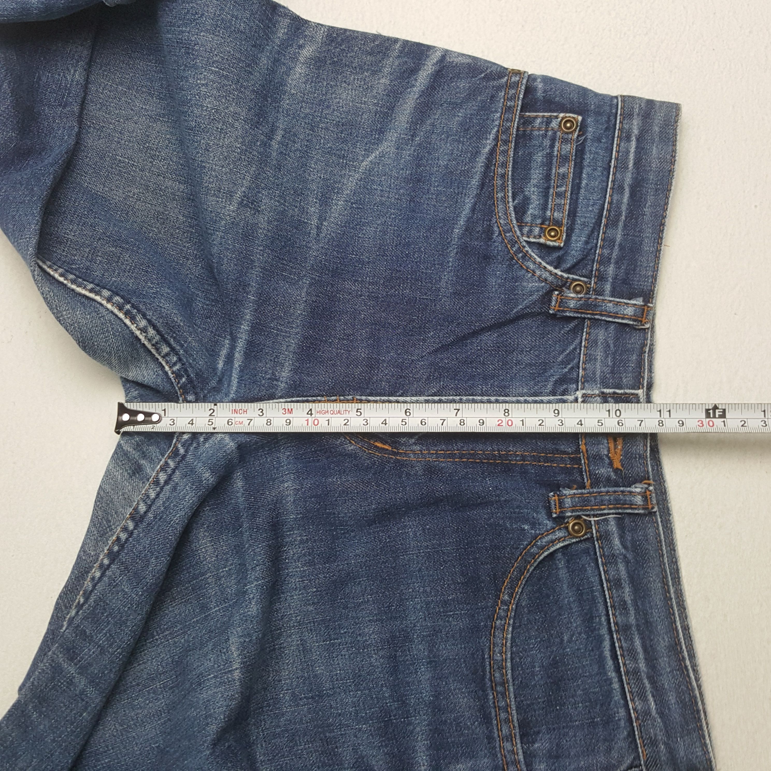 Hysteric Glamour × Japanese Brand × Vintage Vintage Hysteric Glamour Custom Art Style Denim Jeans Size US 26 / EU 42 - 8 Thumbnail