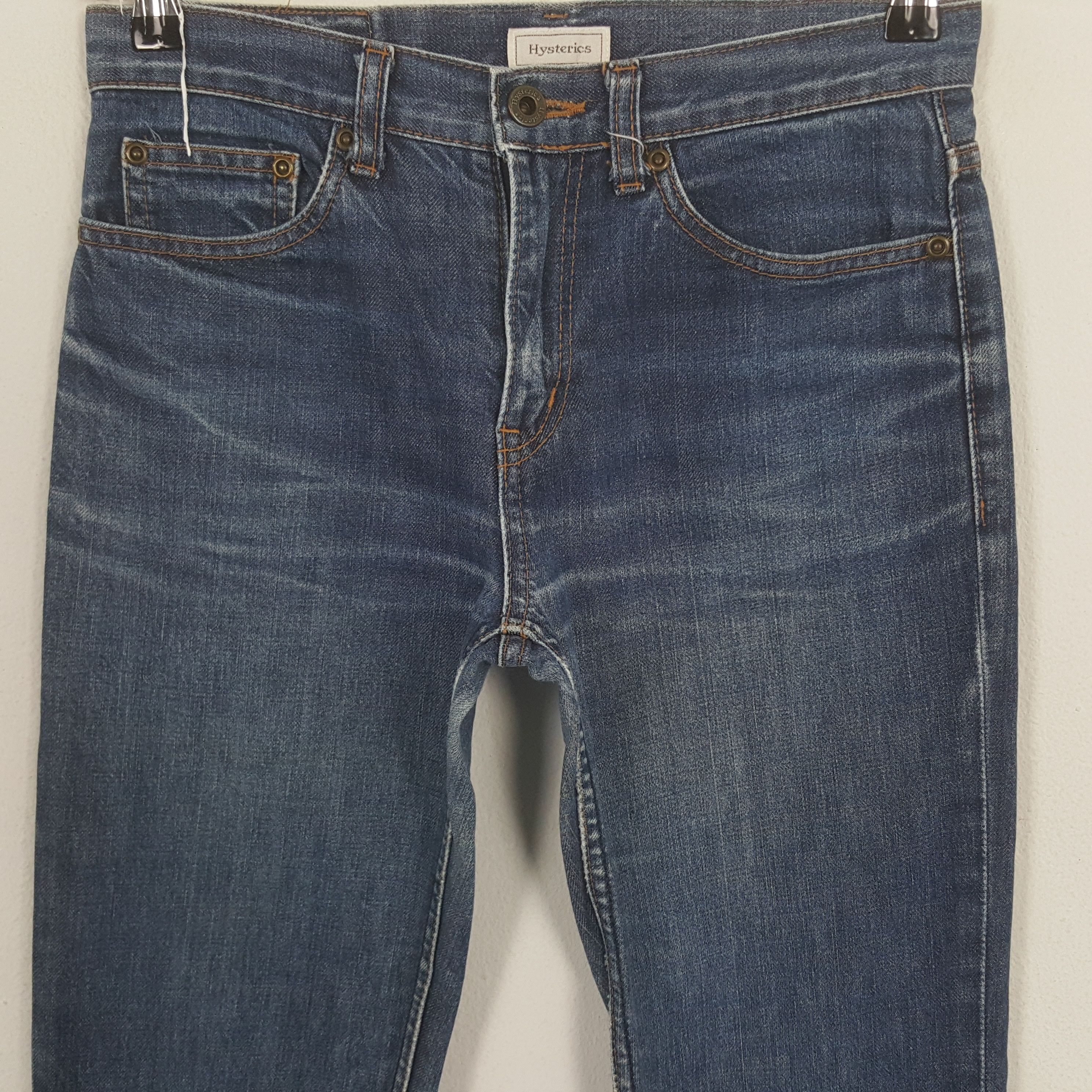 Hysteric Glamour × Japanese Brand × Vintage Vintage Hysteric Glamour Custom Art Style Denim Jeans Size US 26 / EU 42 - 5 Thumbnail
