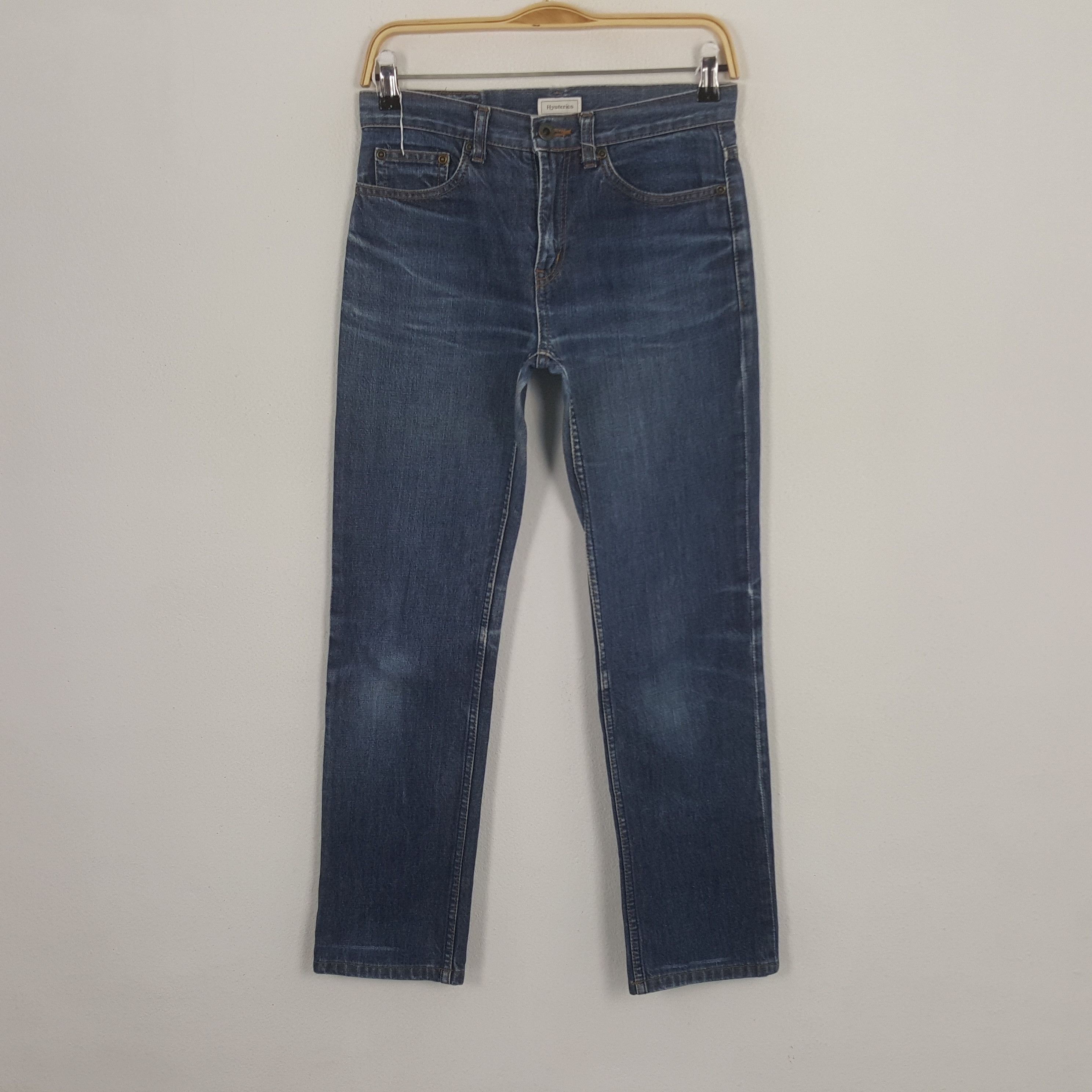 Hysteric Glamour × Japanese Brand × Vintage Vintage Hysteric Glamour Custom Art Style Denim Jeans Size US 26 / EU 42 - 4 Thumbnail
