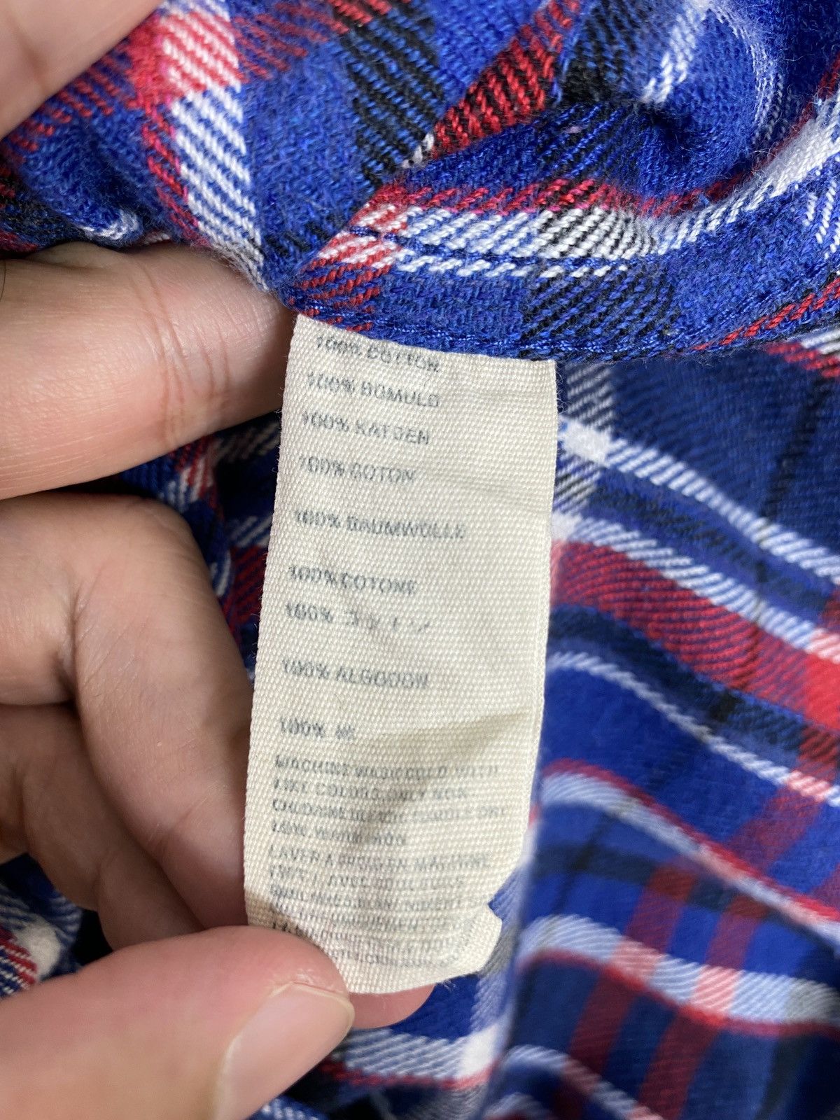 Abercrombie & Fitch Rare‼️Abercrombie & Fitch Check Flannel Large (Women Size) Size ONE SIZE - 6 Thumbnail