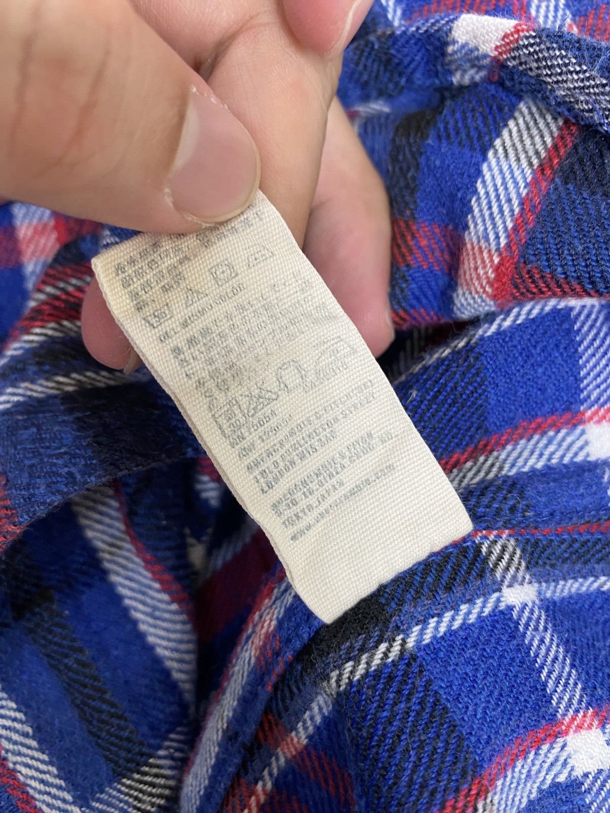 Abercrombie & Fitch Rare‼️Abercrombie & Fitch Check Flannel Large (Women Size) Size ONE SIZE - 5 Thumbnail
