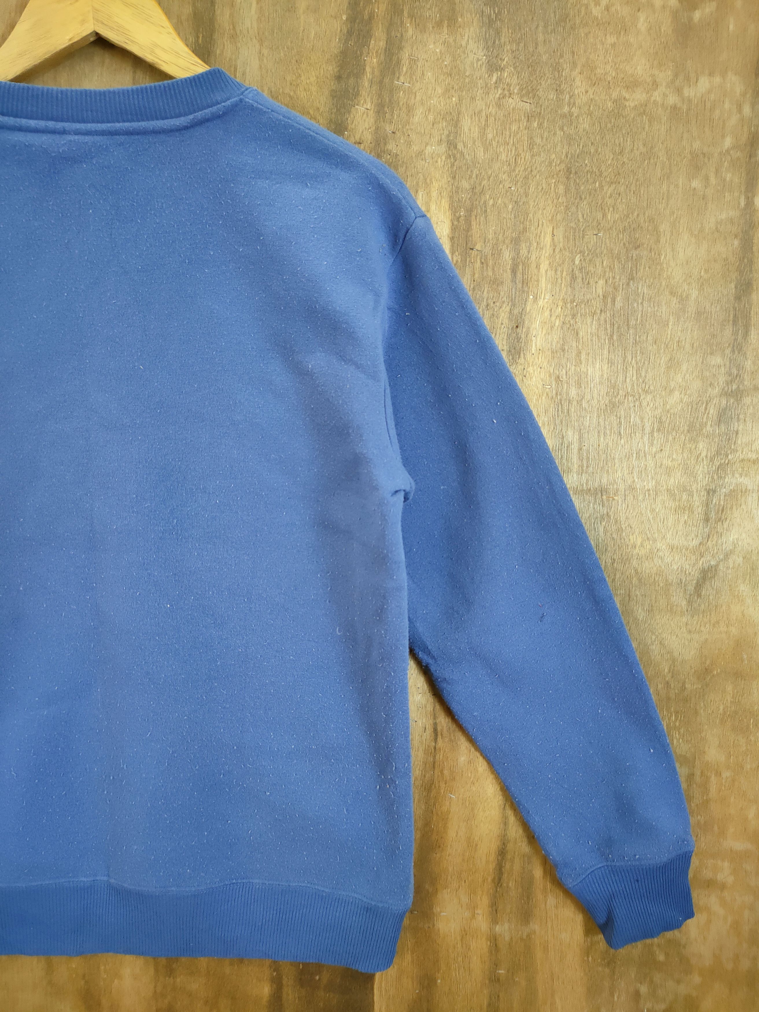 Anime Doraemon merchandise blue faded sweatshirt #6152 Size US M / EU 48-50 / 2 - 8 Thumbnail