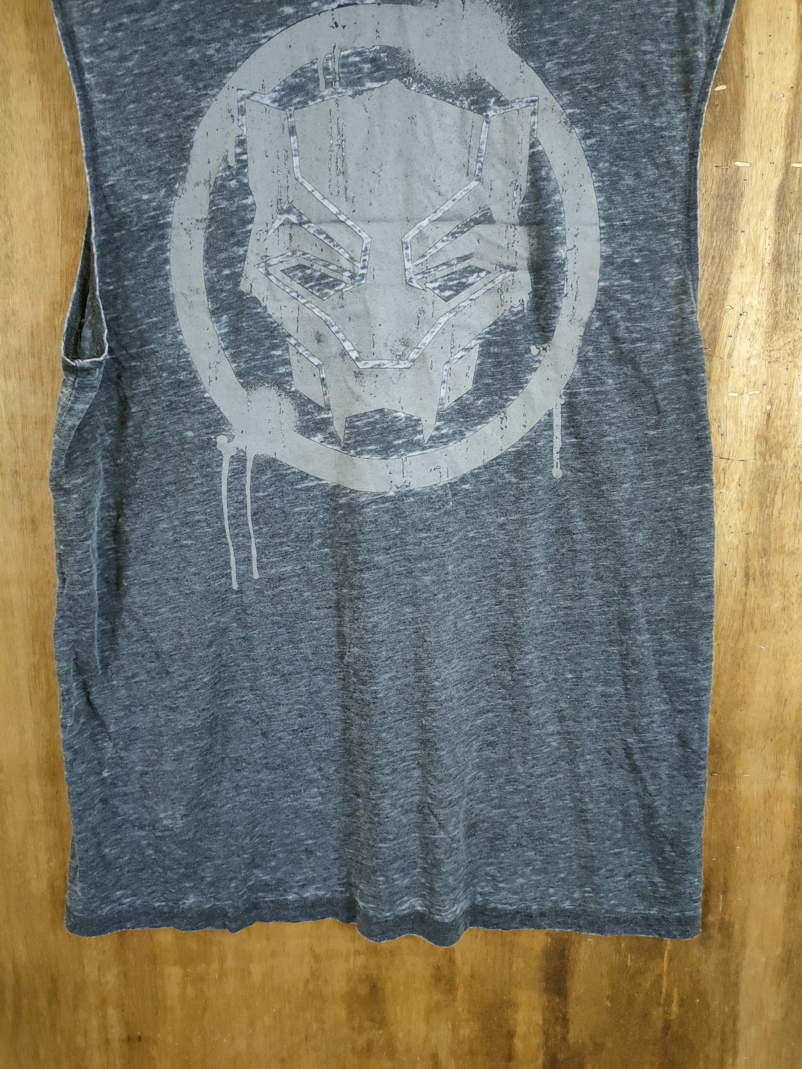 Marvel Comics Black Panter marvel hoodie thin sleeve less #1169 Size US L / EU 52-54 / 3 - 2 Thumbnail