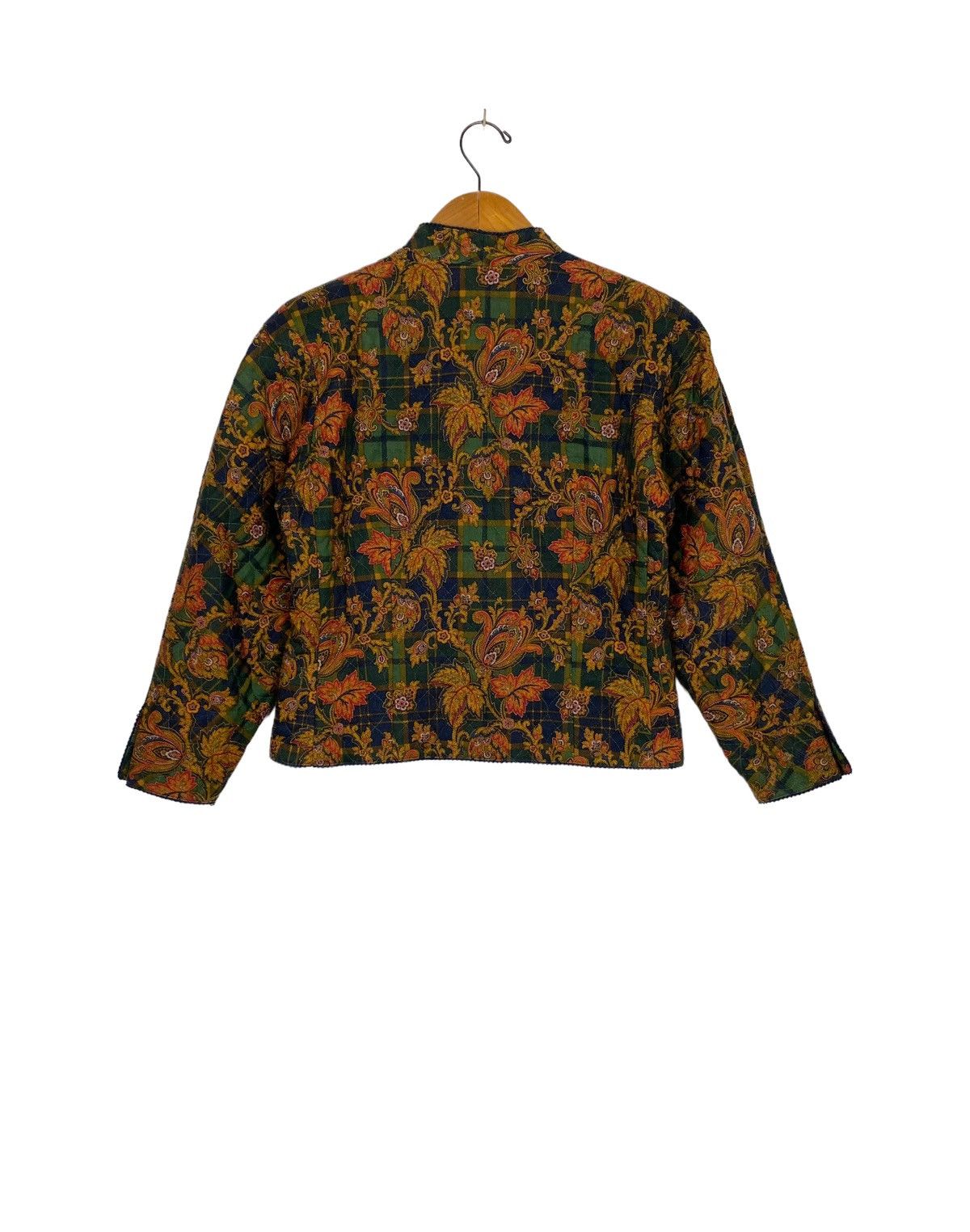 Burberry Rare‼️ Vintage Burberrys Cardigan Flowers Classic Design Size S / US 4 / IT 40 - 3 Thumbnail