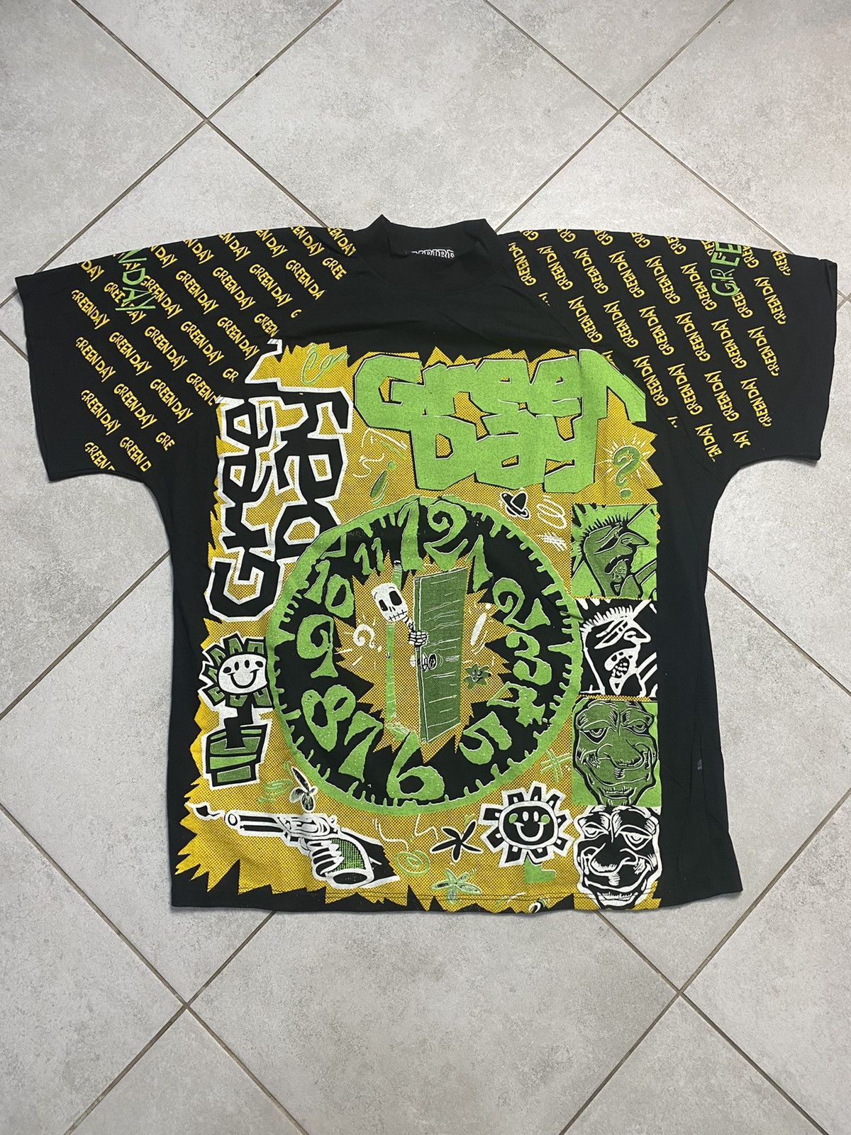 Band Tees Rare Vintage 90s Green Day Ker Plunk Empire Punk Band Tshirt Size US XL / EU 56 / 4 - 1 Thumbnail