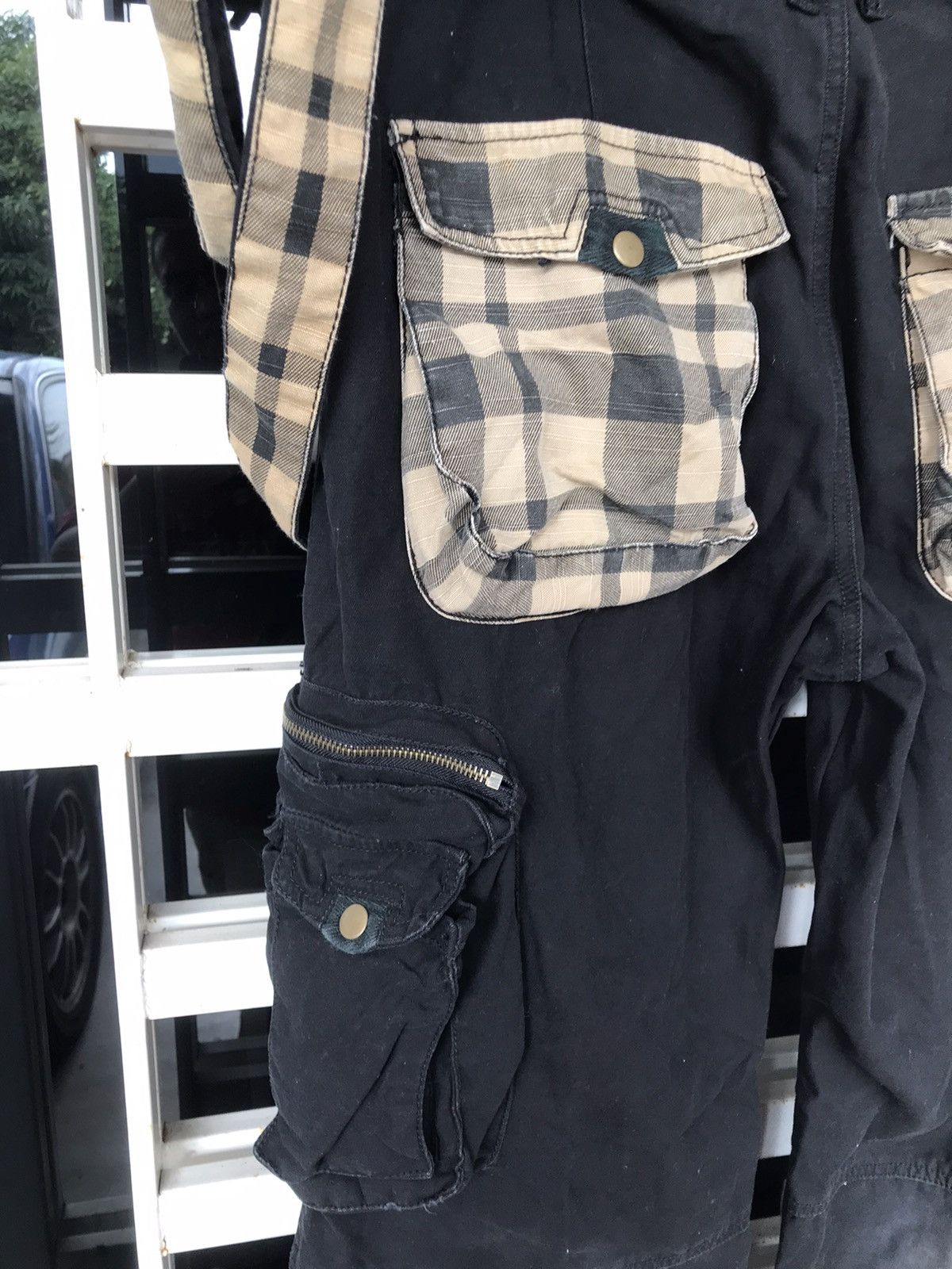 Japanese Brand × Volcom Black Volcom Cargo Multi Pock Pants Size 36 Size US 36 / EU 52 - 4 Thumbnail