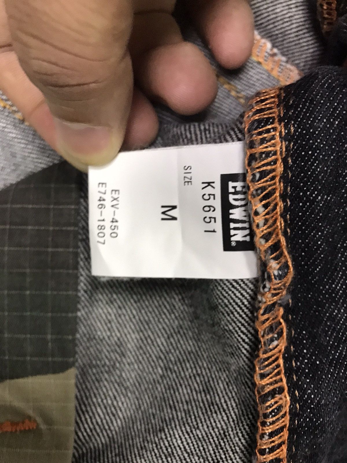Edwin × Japanese Brand Rare 🔥 Edwin 503 6 Pocket Cargo Size 32x32 Size US 32 / EU 48 - 10 Thumbnail