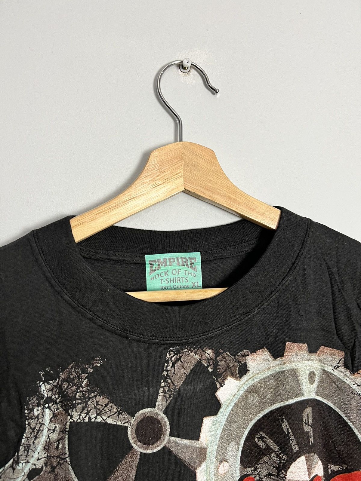 Band Tees Rare Vintage 90s Ministry Psalm 69 Band Metal Shirt Empire Size US XL / EU 56 / 4 - 4 Thumbnail