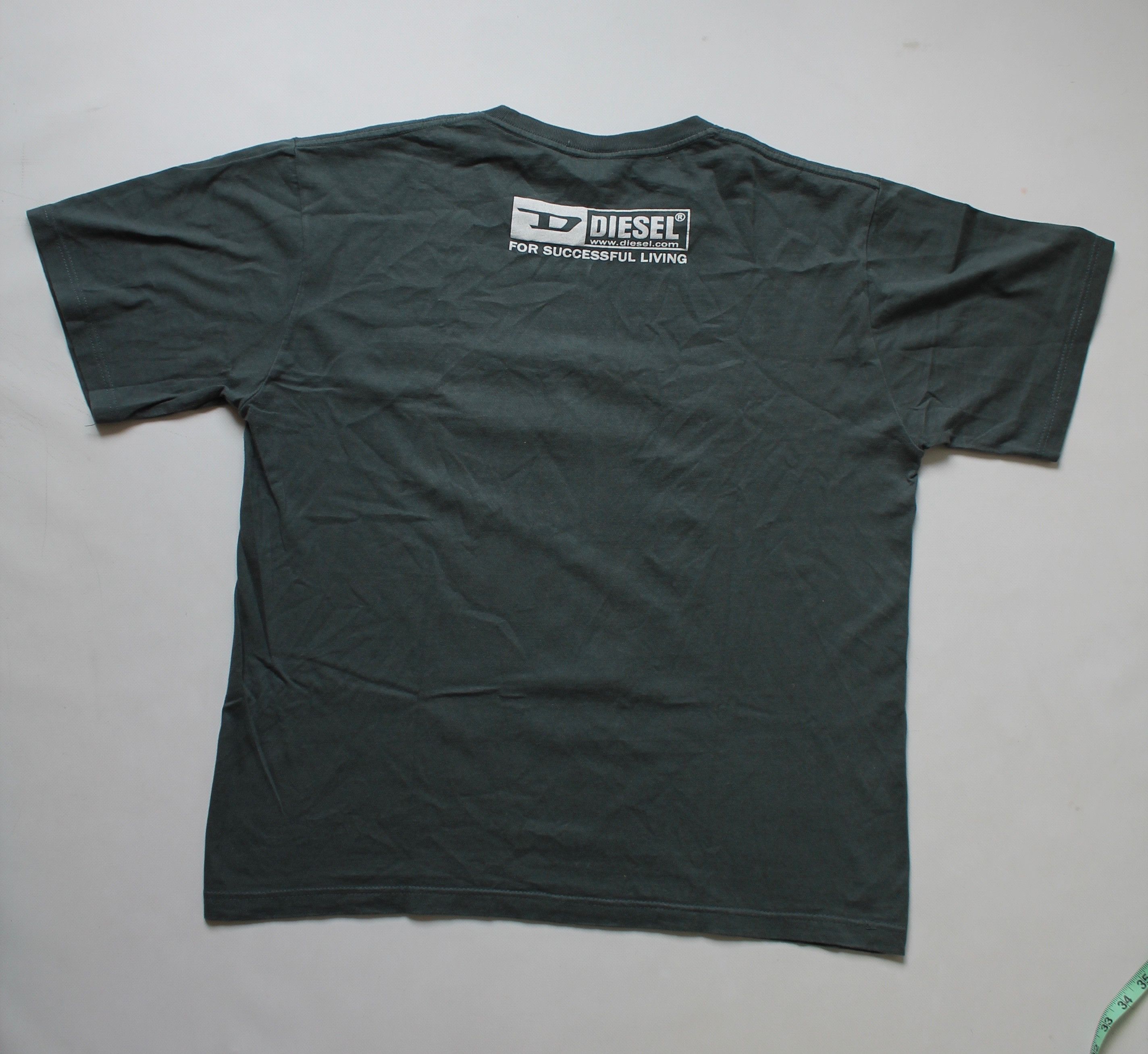 Diesel × Vintage 90's Diesel Vintage t Shirt Y2K tee Size US XL / EU 56 / 4 - 7 Thumbnail