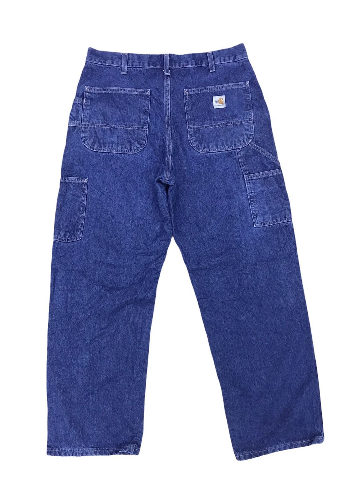 FR Carhartt Cargo Workwear Denim Size 33x30