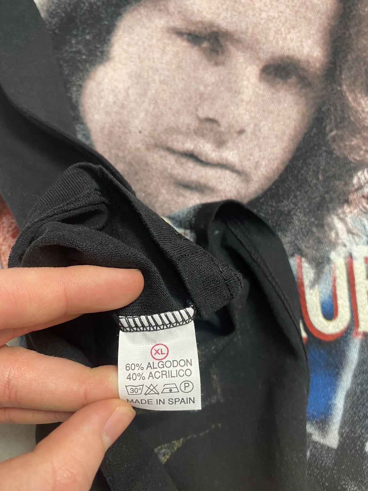 Band Tees Very Rare 90s The Doors Morisson Hotel Vintage Band Tshirt Size US XL / EU 56 / 4 - 5 Thumbnail
