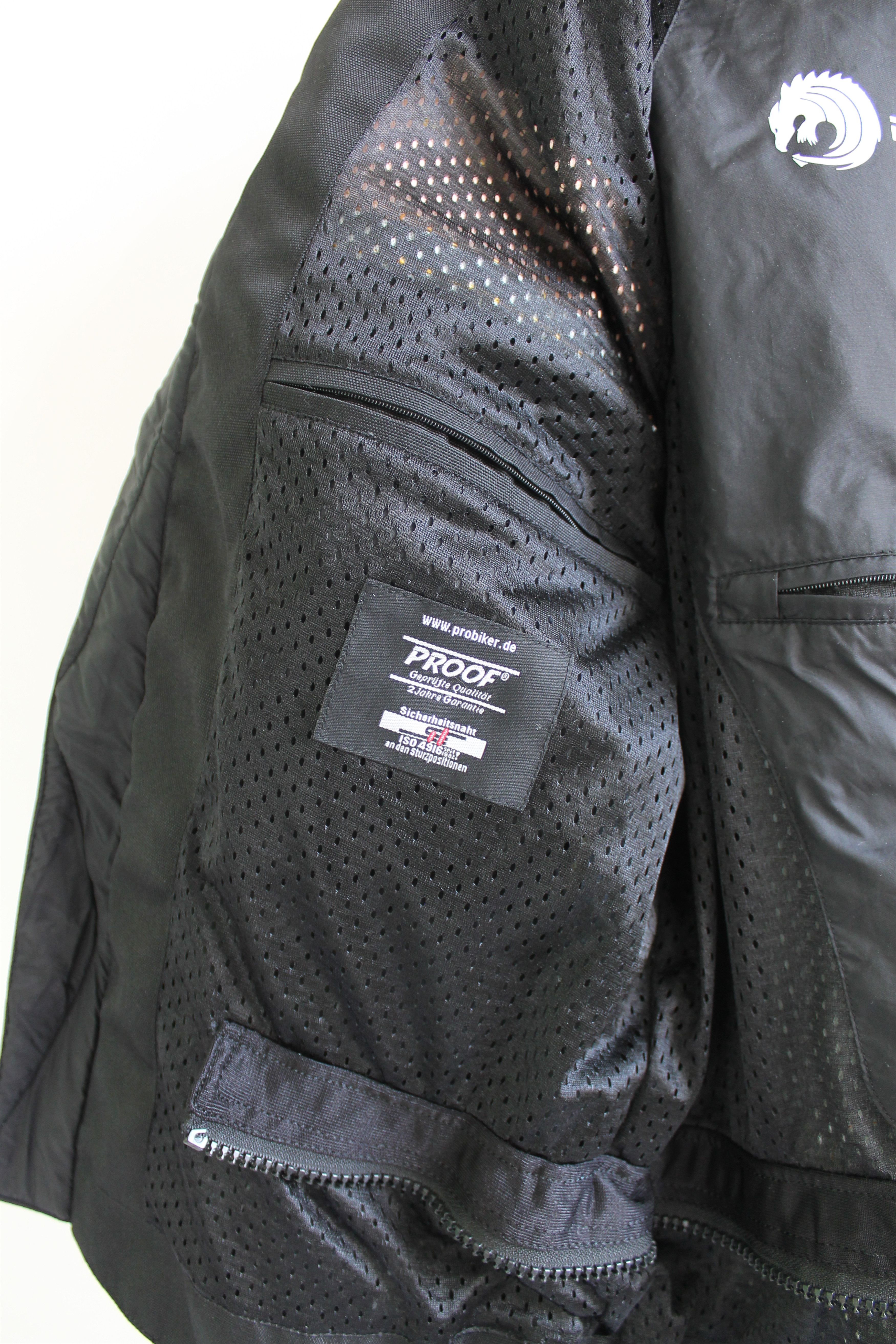 Vintage Dragon Fire Probiker motorcycle Jacket Large Size US L / EU 52-54 / 3 - 14 Thumbnail