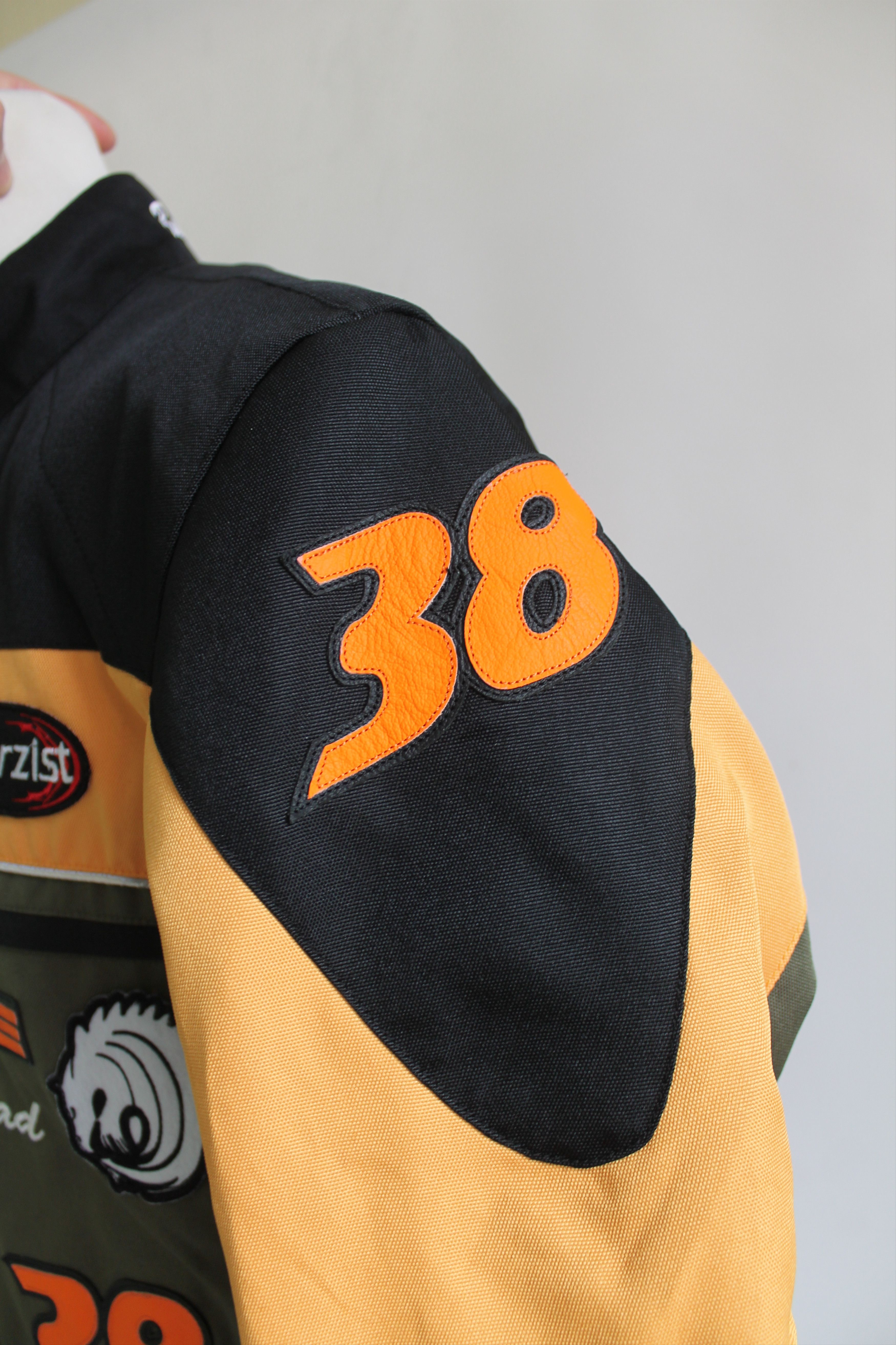 Vintage Dragon Fire Probiker motorcycle Jacket Large Size US L / EU 52-54 / 3 - 6 Thumbnail