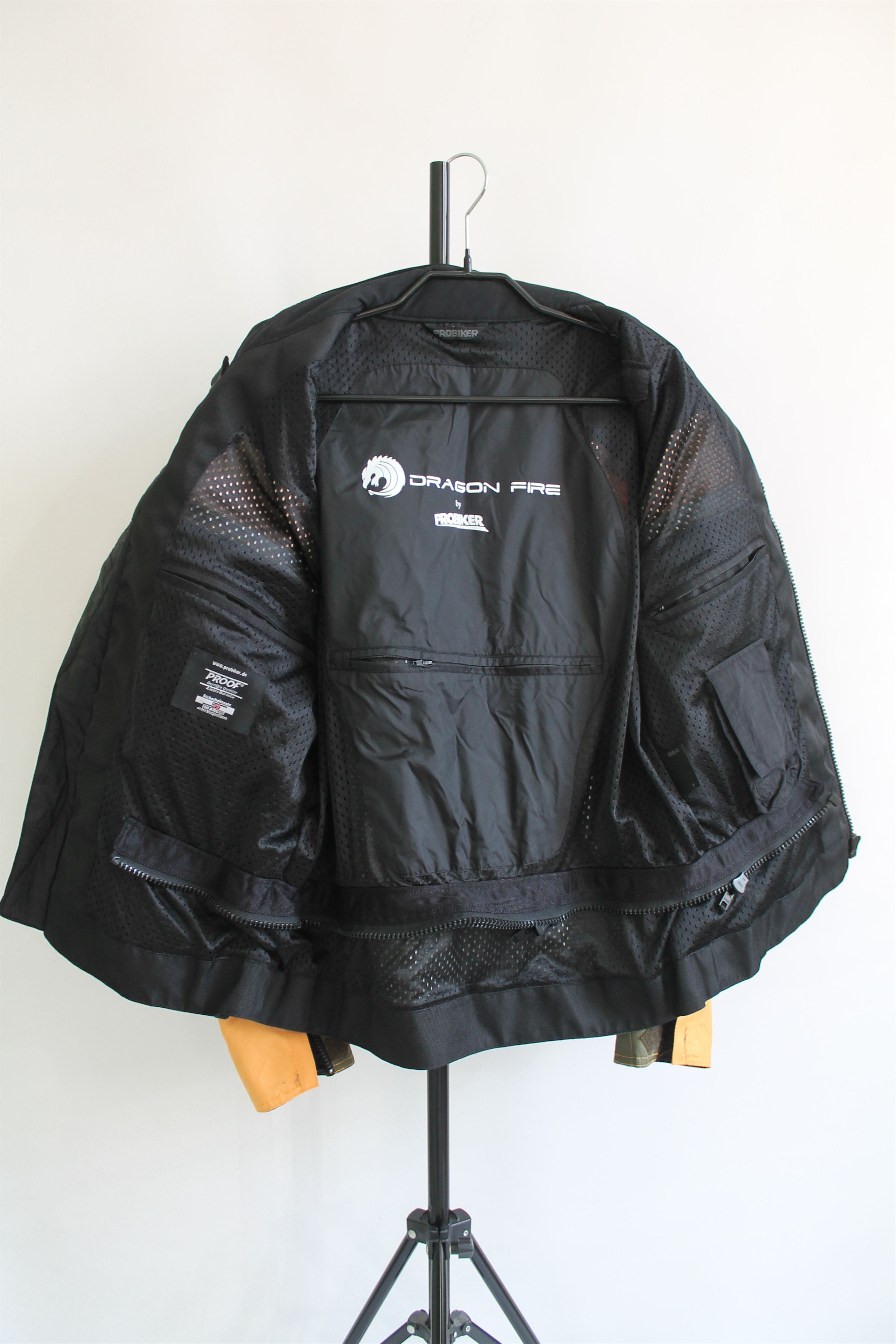 Vintage Dragon Fire Probiker motorcycle Jacket Large Size US L / EU 52-54 / 3 - 13 Thumbnail