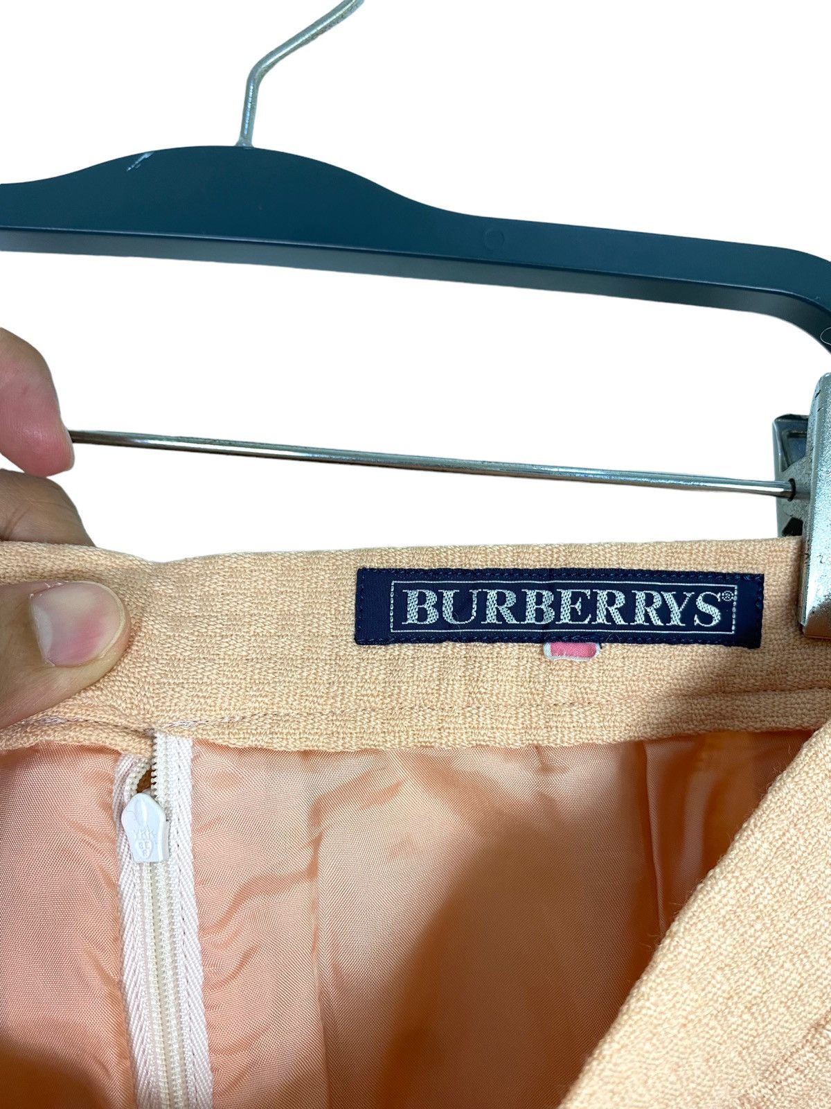 Burberry Rare‼️ Vintage Burberrys Midi Skirt Made in Japan Size 26" / US 2 / IT 38 - 5 Thumbnail
