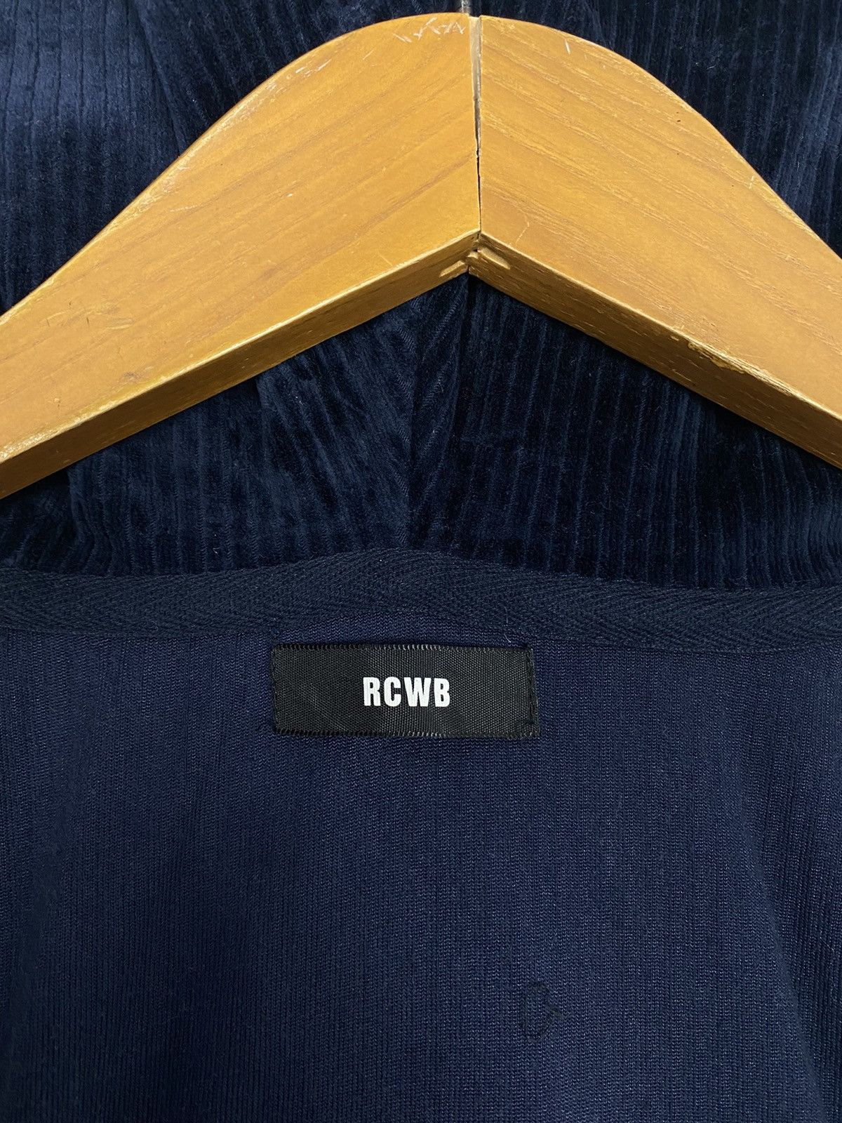 Japanese Brand Rare‼️ Rcwb Overall Corduroy Hoodie Size US 34 / EU 50 - 4 Thumbnail