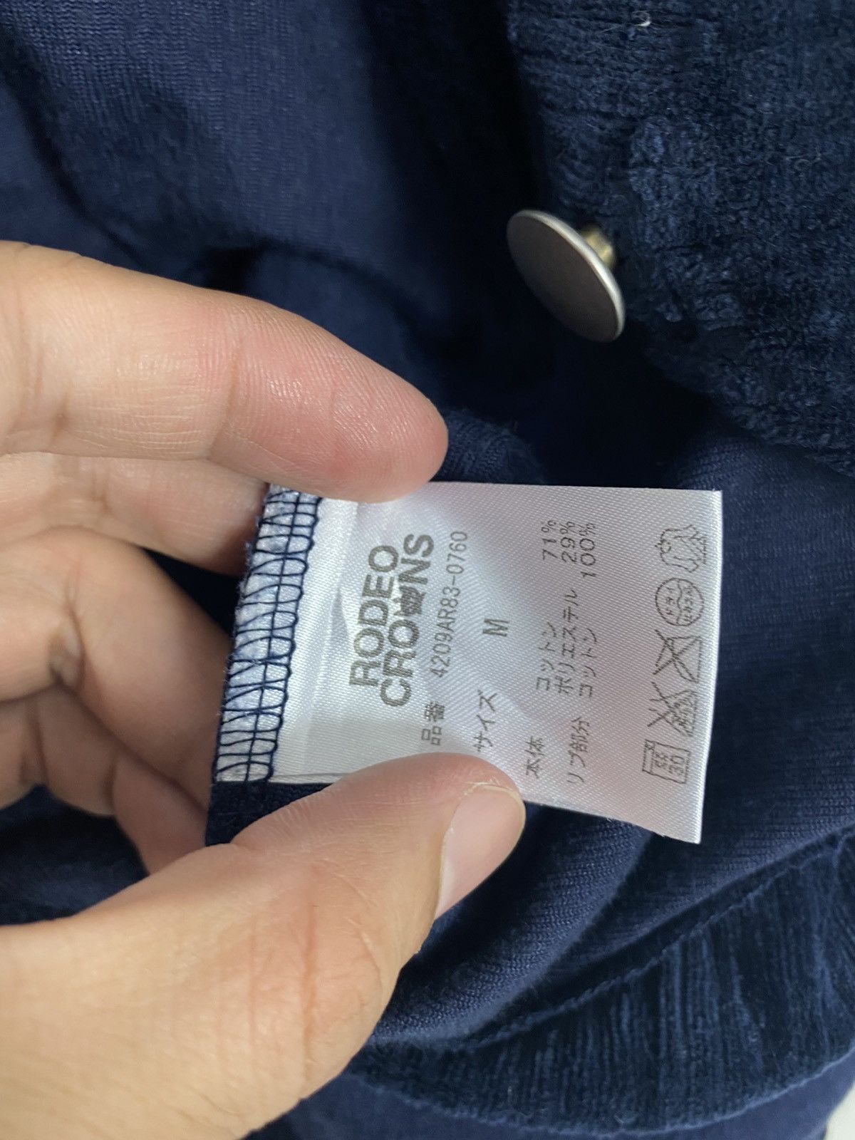 Japanese Brand Rare‼️ Rcwb Overall Corduroy Hoodie Size US 34 / EU 50 - 5 Thumbnail