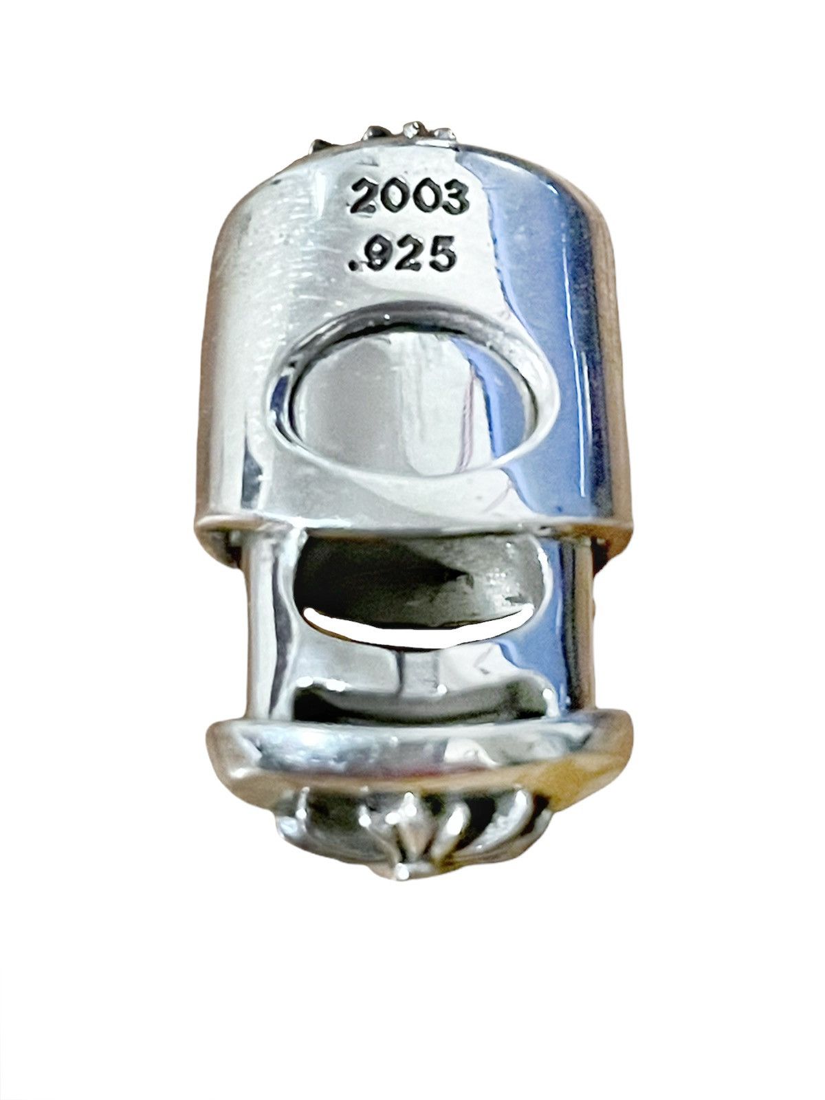 Chrome Hearts Chrome Silver Lace Stopper Lock Size ONE SIZE - 2 Thumbnail