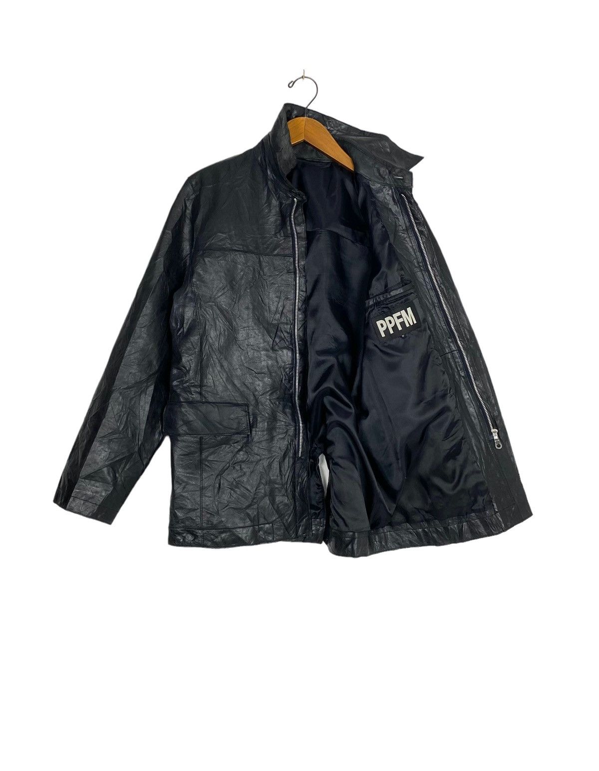 PPFM Rare‼️ Vintage Ppfm Cowhide Leather Jacket Size US M / EU 48-50 / 2 - 2 Thumbnail