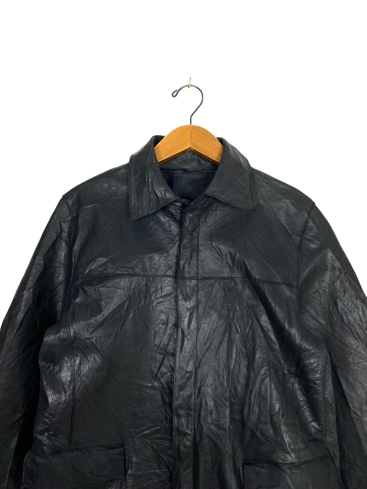 PPFM Rare‼️ Vintage Ppfm Cowhide Leather Jacket Size US M / EU 48-50 / 2 - 3 Thumbnail