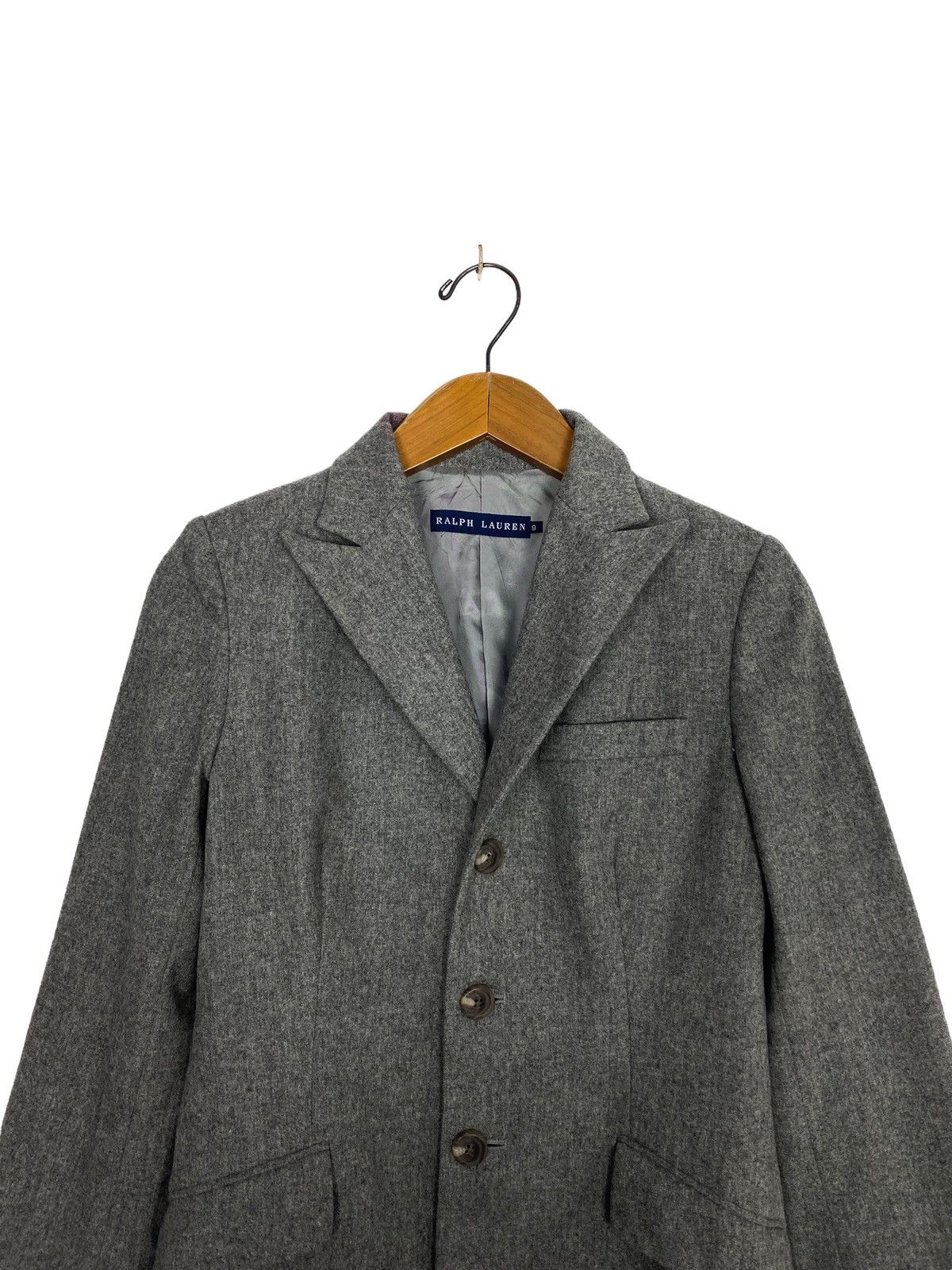 Ralph Lauren Rare‼️Ralph Lauren Single Breasted Wool Blazer Made in Japan Size 36S - 3 Thumbnail