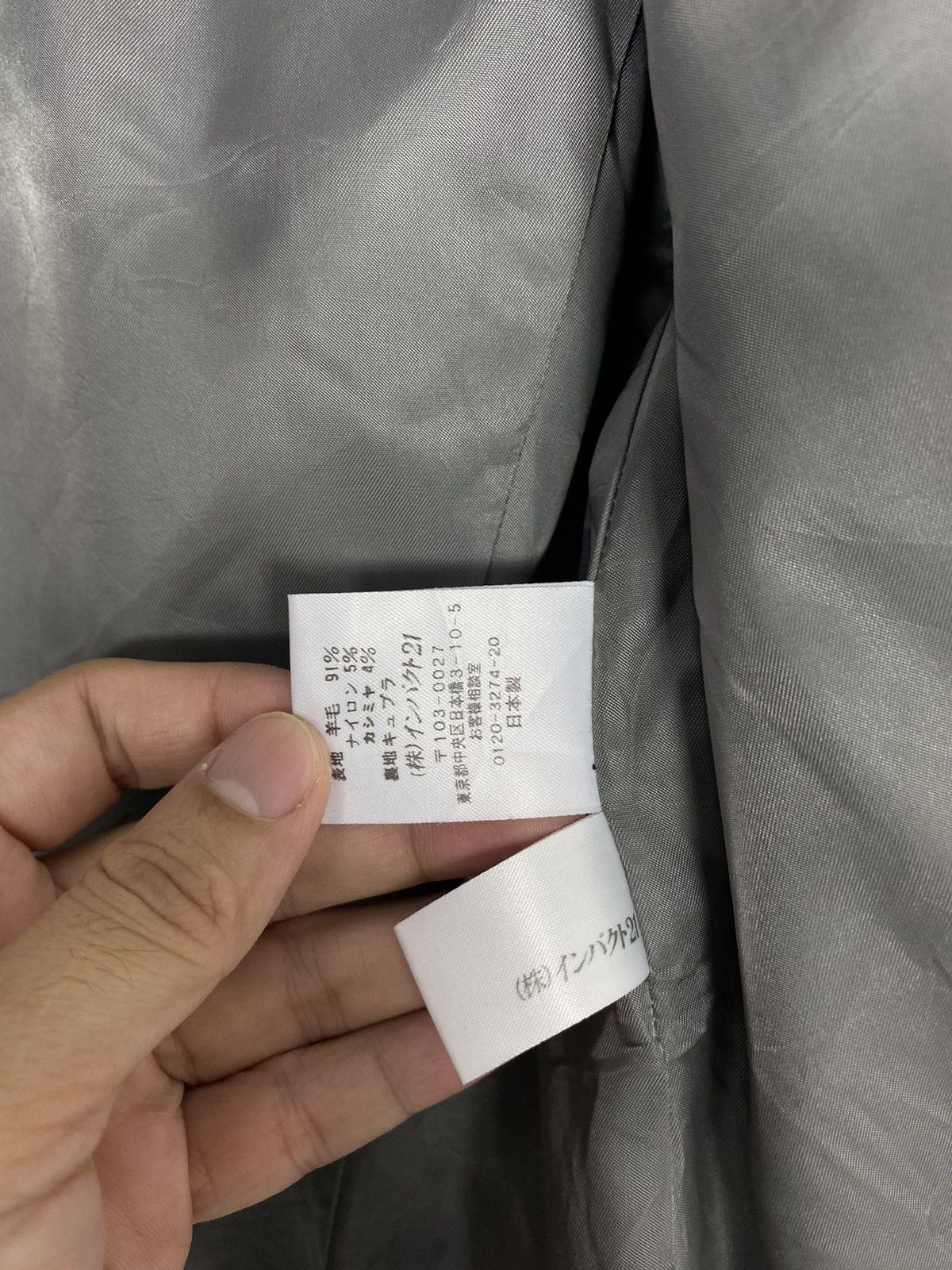 Ralph Lauren Rare‼️Ralph Lauren Single Breasted Wool Blazer Made in Japan Size 36S - 6 Thumbnail