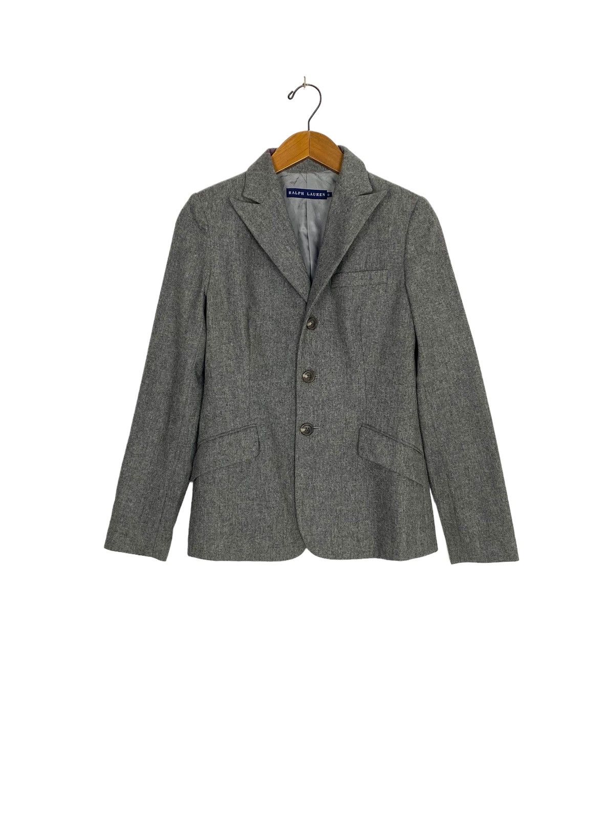 Ralph Lauren Rare‼️Ralph Lauren Single Breasted Wool Blazer Made in Japan Size 36S - 1 Thumbnail