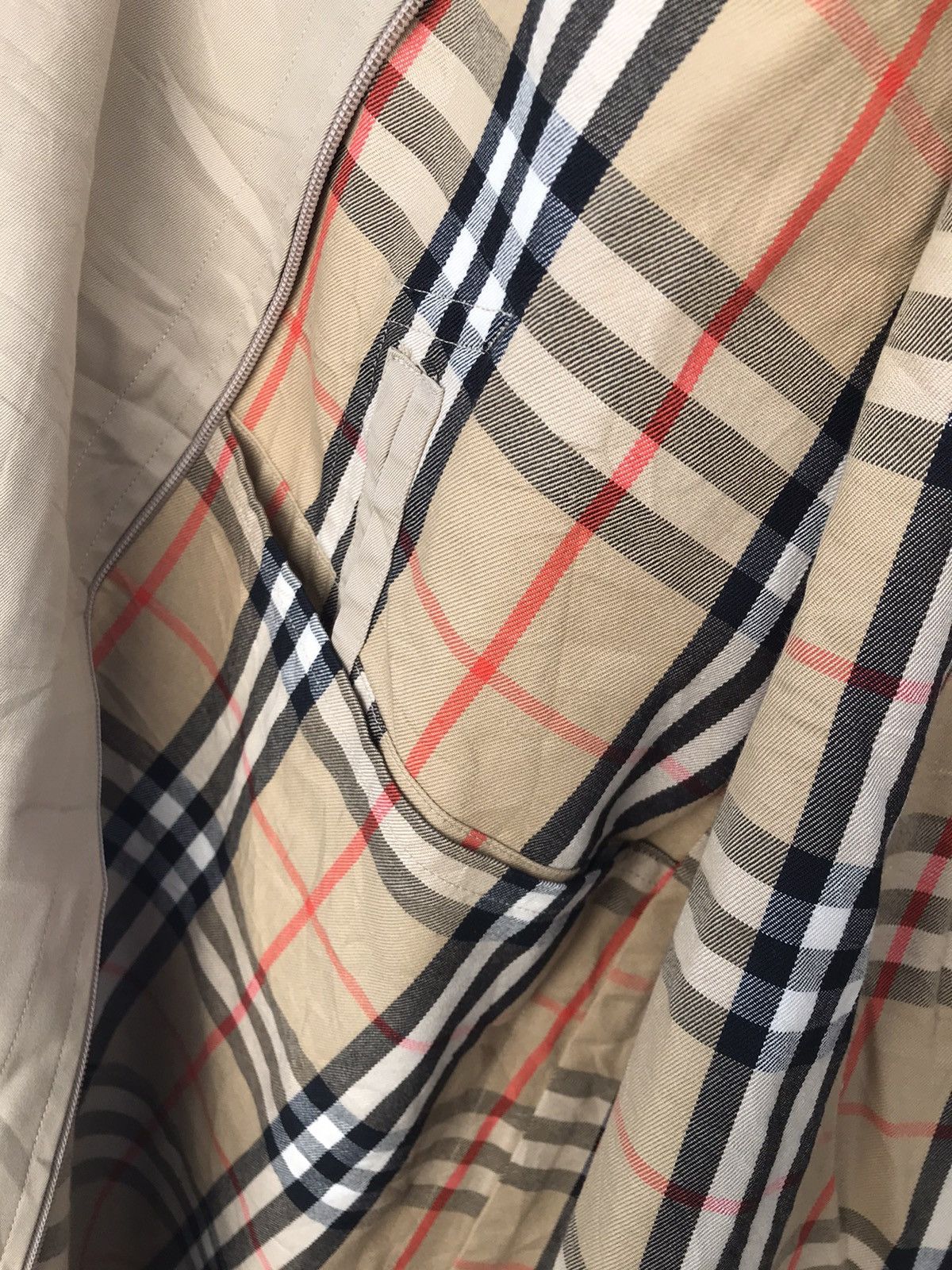 Burberry × Vintage Vintage Burberry's Trench Coat / Long Jacket Nova Check Size US L / EU 52-54 / 3 - 6 Thumbnail
