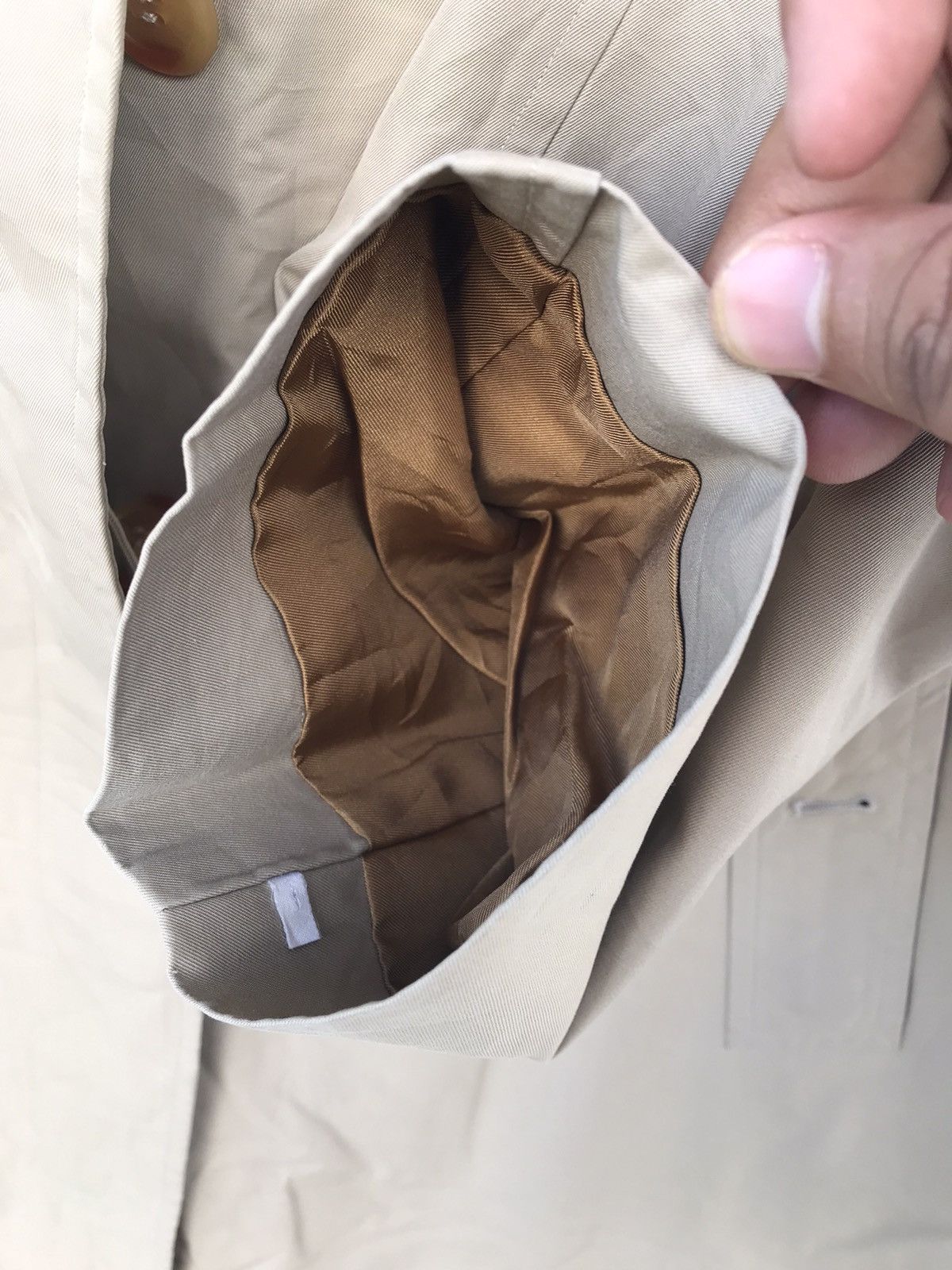 Burberry × Vintage Vintage Burberry's Trench Coat / Long Jacket Nova Check Size US L / EU 52-54 / 3 - 10 Thumbnail