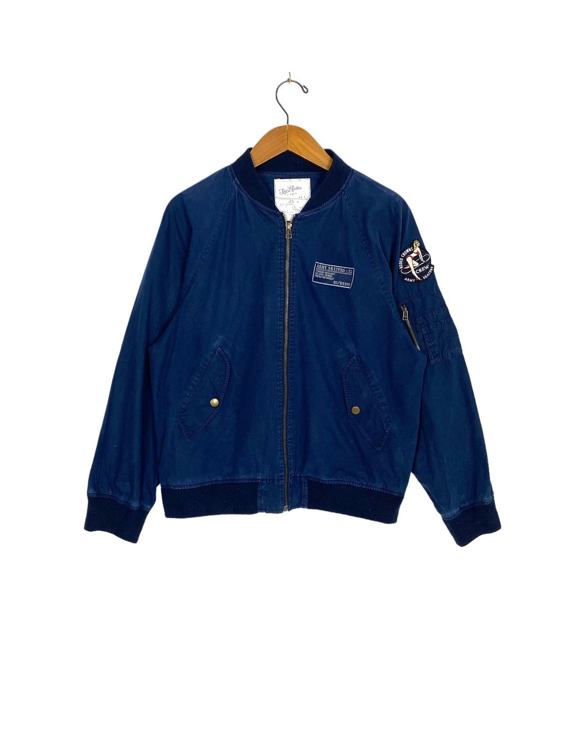 Japanese Brand Rare‼️ Rodeo Crown Crew Army Skaters Bomber Jacket Size US S / EU 44-46 / 1 - 1 Thumbnail