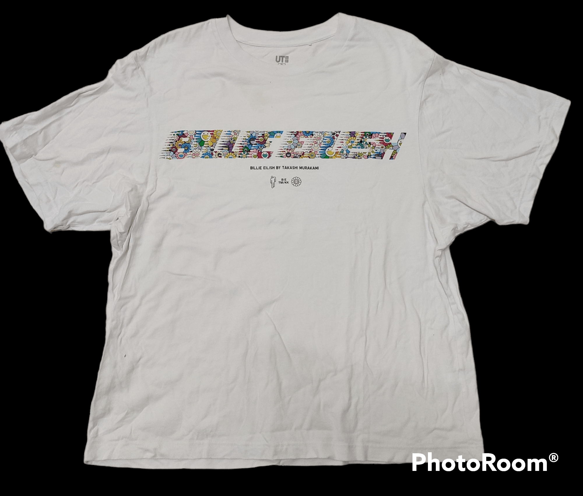 Billie Eilish 🔥Baggy Billie Eilish by Takahashi Murakami Tee Size US L / EU 52-54 / 3 - 2 Thumbnail