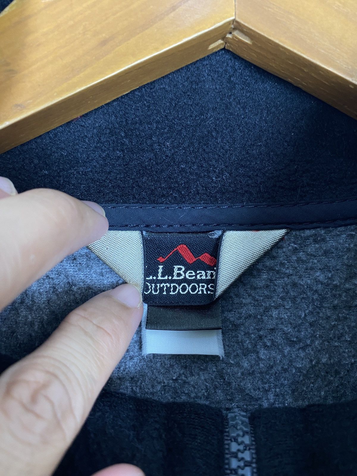 L.L. Bean Rare‼️Vintage Ll Bean Outdoor Fleece Zipper Made in Usa Size US L / EU 52-54 / 3 - 4 Thumbnail
