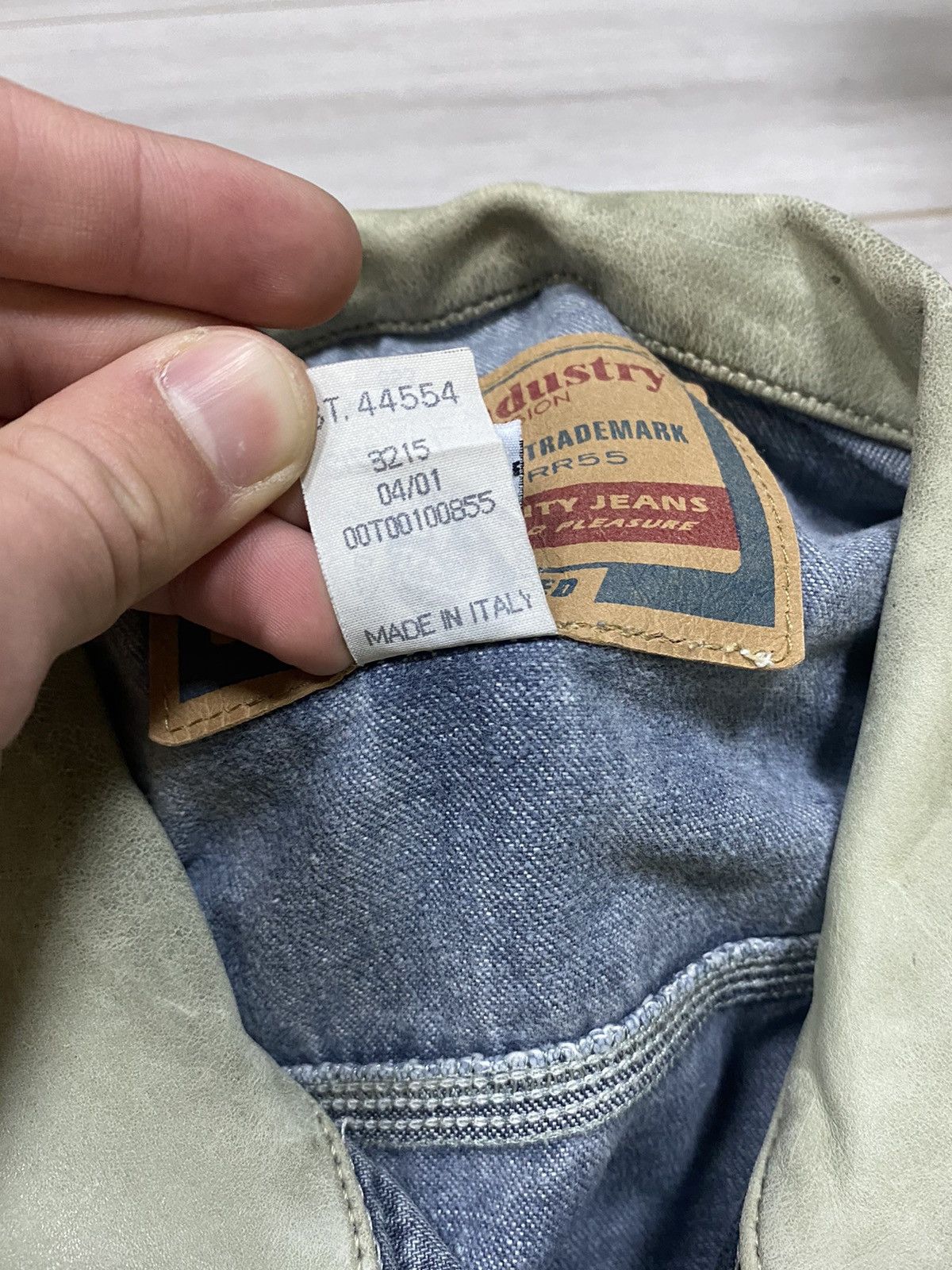 Diesel Diesel industry vintage denim jacket Italy Size US L / EU 52-54 / 3 - 7 Thumbnail
