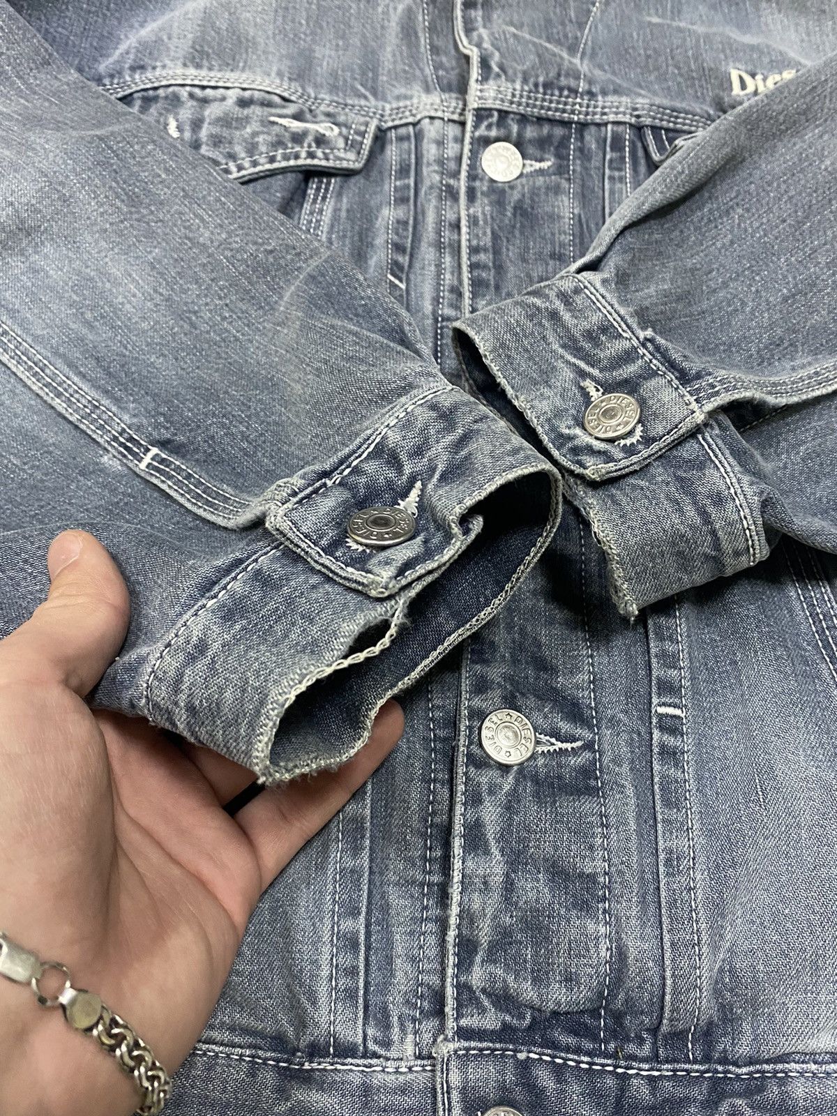 Diesel Diesel industry vintage denim jacket Italy Size US L / EU 52-54 / 3 - 10 Thumbnail