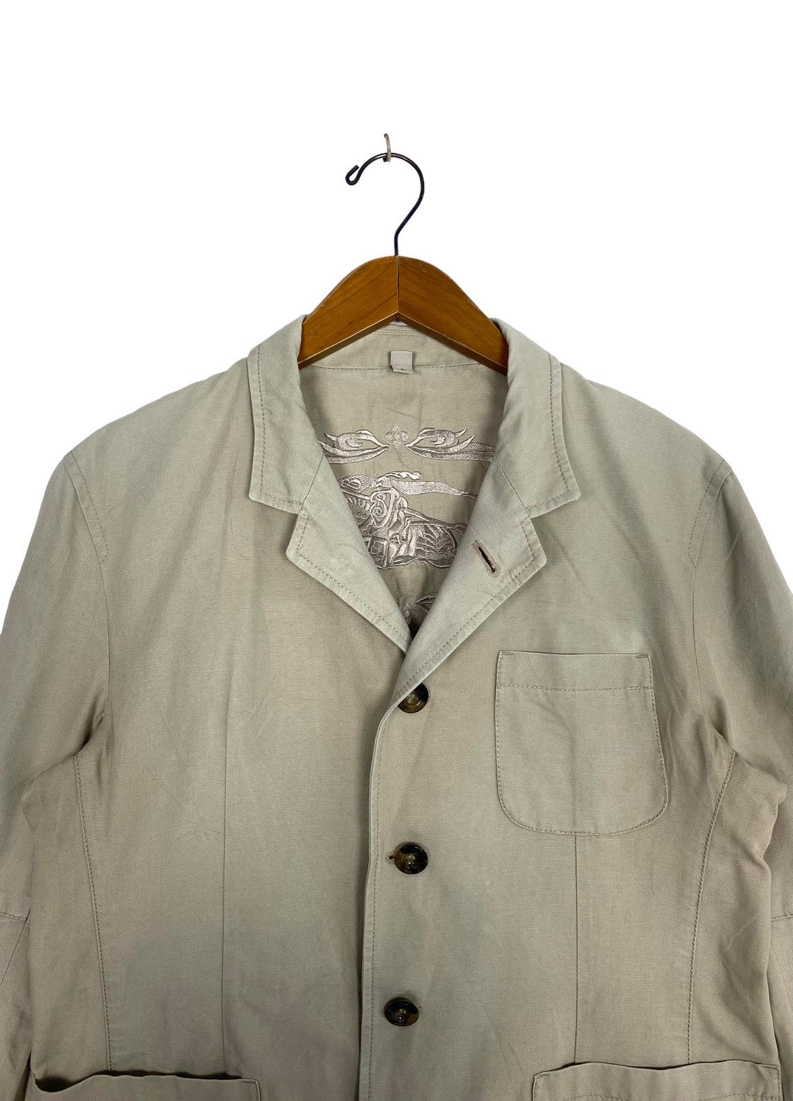 Burberry Rare‼️ Vtg Burberry London Bedford Workwear Jacket Romania Size US L / EU 52-54 / 3 - 3 Thumbnail