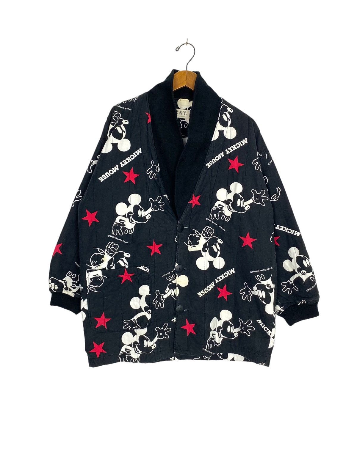 Rare‼️ Vintage Mickey Mouse Kimono Button Up Full Print