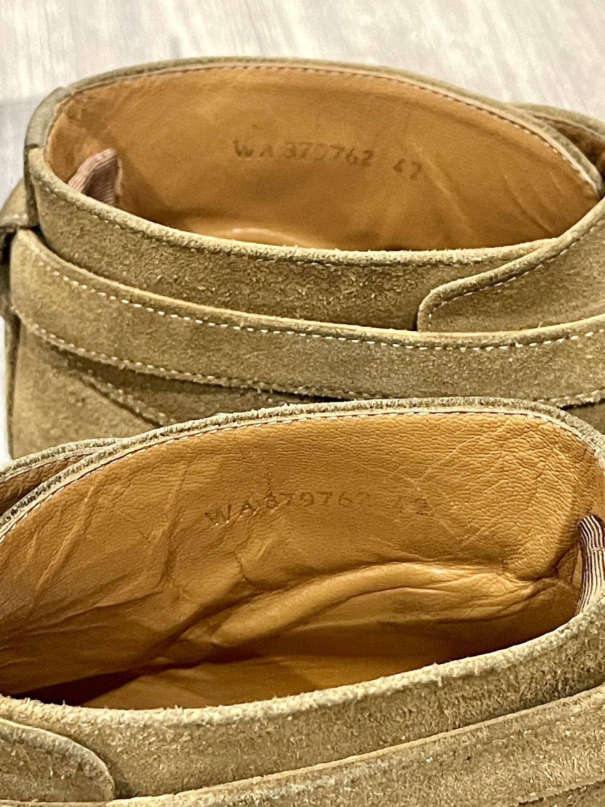 Hedi Slimane × Saint Laurent Paris Saint Laurent Tobacco Brown Suede Cropped Jodhpur Sz. 42 Size US 9 / EU 42 - 4 Thumbnail