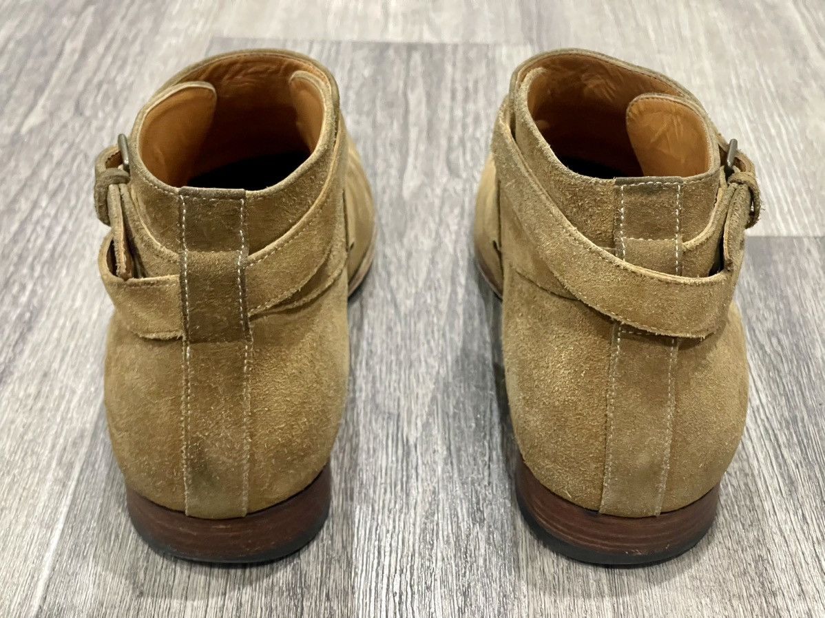 Hedi Slimane × Saint Laurent Paris Saint Laurent Tobacco Brown Suede Cropped Jodhpur Sz. 42 Size US 9 / EU 42 - 3 Thumbnail