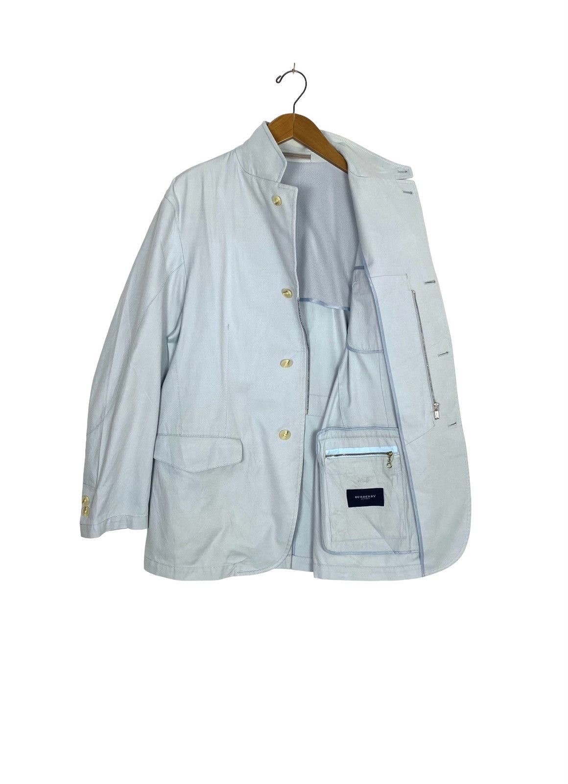 Burberry Rare‼️ Burberry London Single Breasted Blazer Size US M / EU 48-50 / 2 - 3 Thumbnail